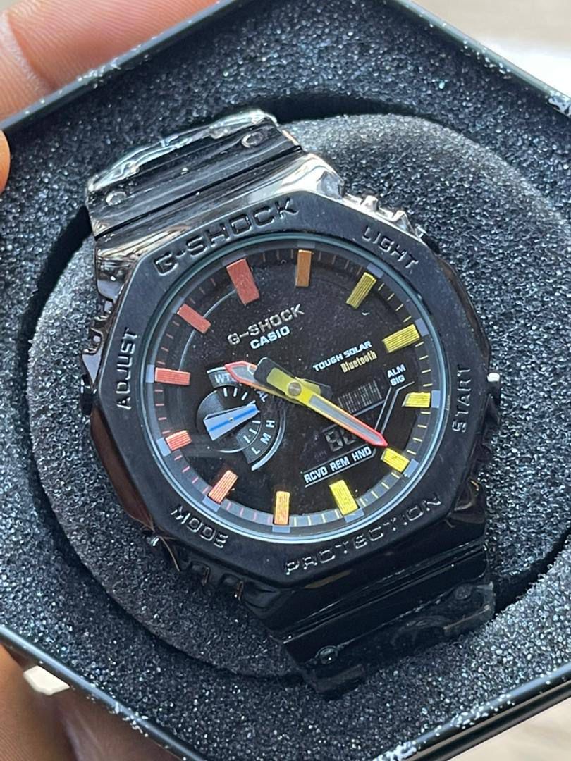 Casio G-Shock GA-2100 Black Edition (20BAR Shock Resistant)