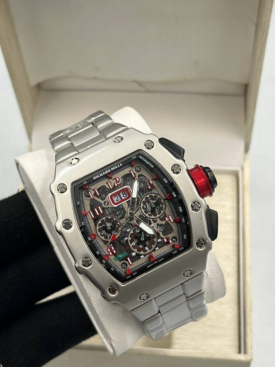Richard Mille RM Chronograph Skeleton – Silver Edition