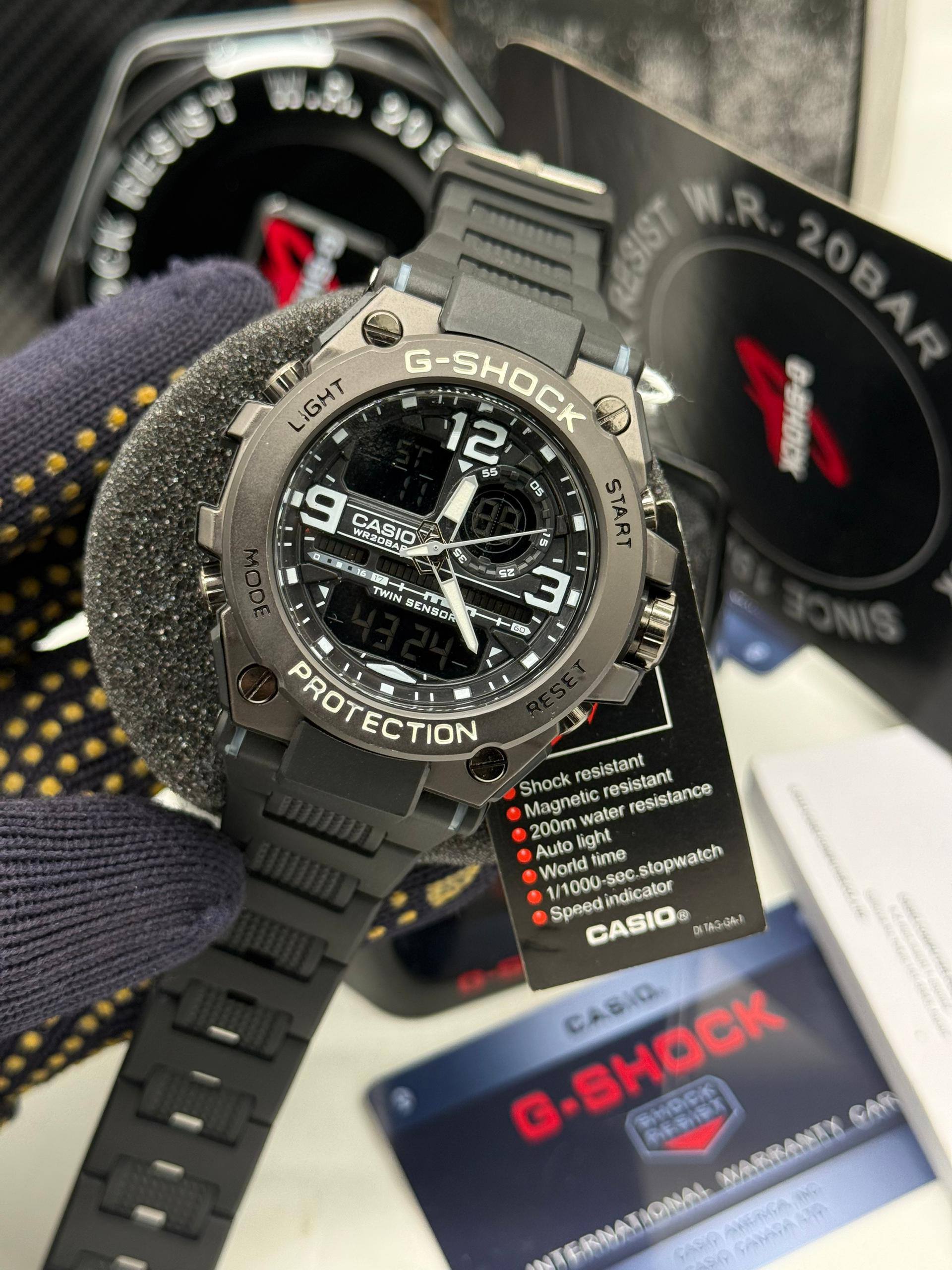 Casio G-Shock Twin Sensor (Military Green) 2