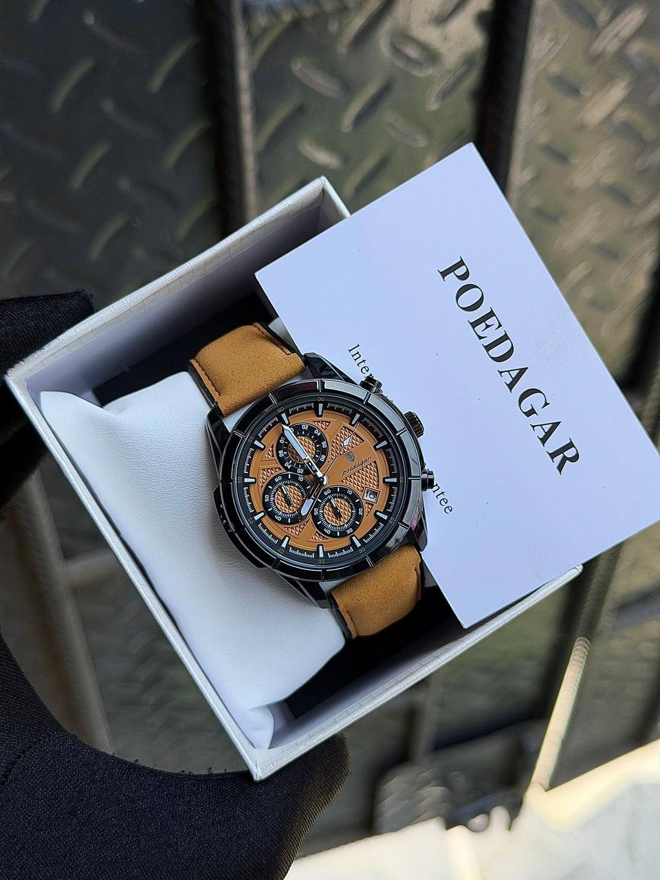 Poedagar Classic Chronograph Watch 2