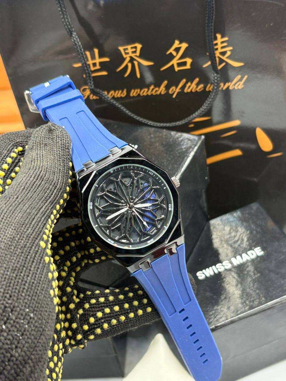 Noir Velocity Skeleton Watch – Black Edition 3