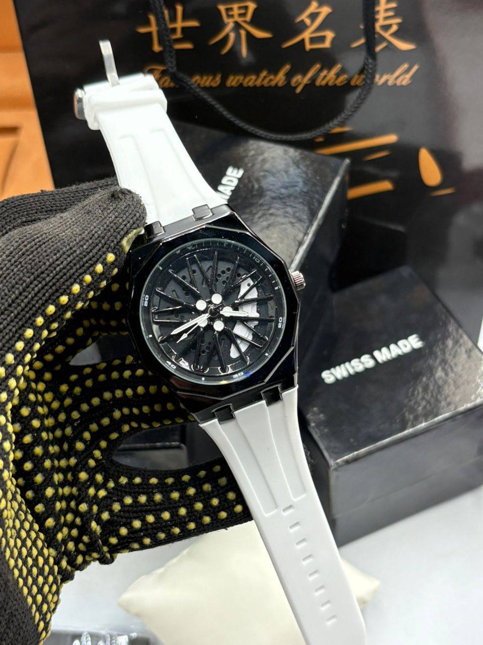 Noir Velocity Skeleton Watch – Black Edition 4