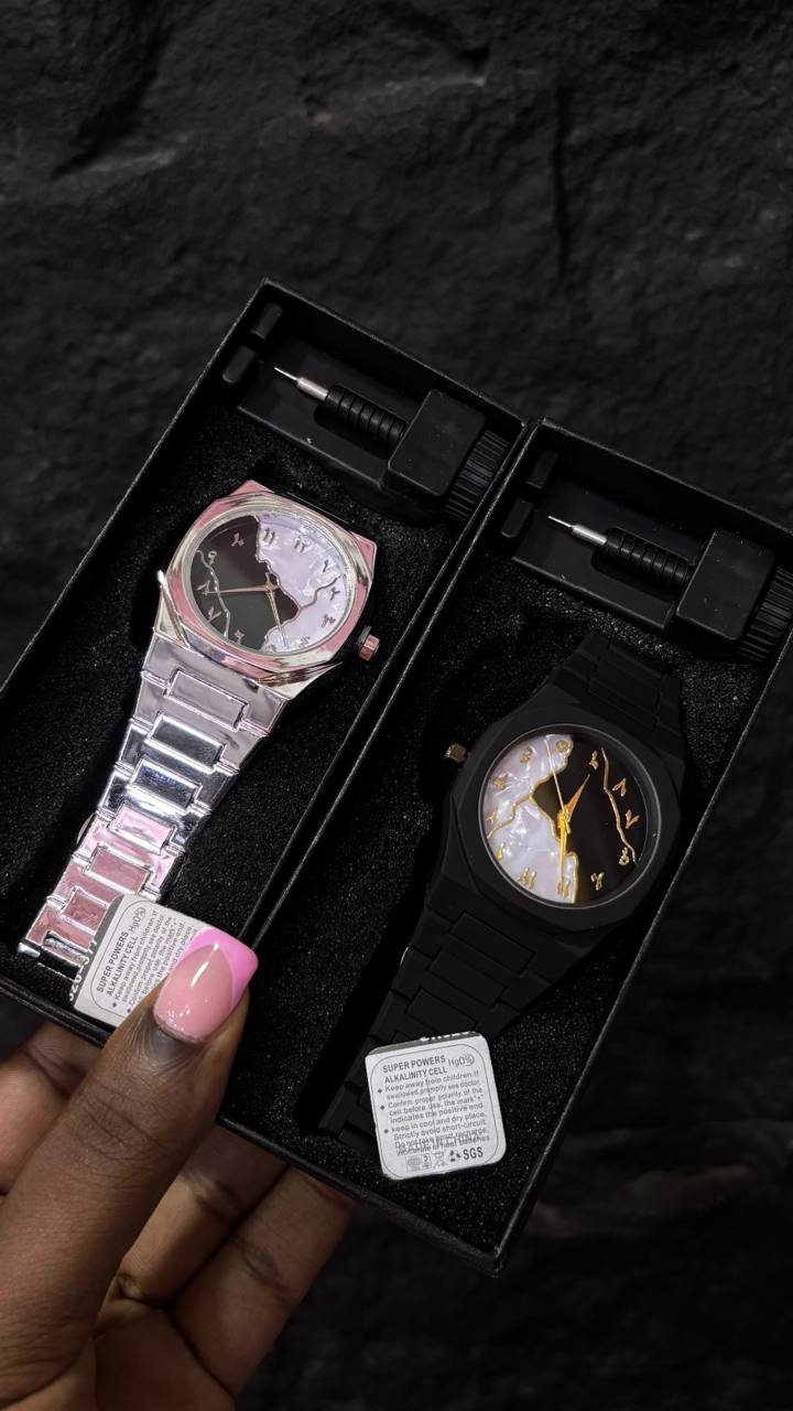 Valenzo Minimalist Geometric Dial Fashion Wrist Watch 7