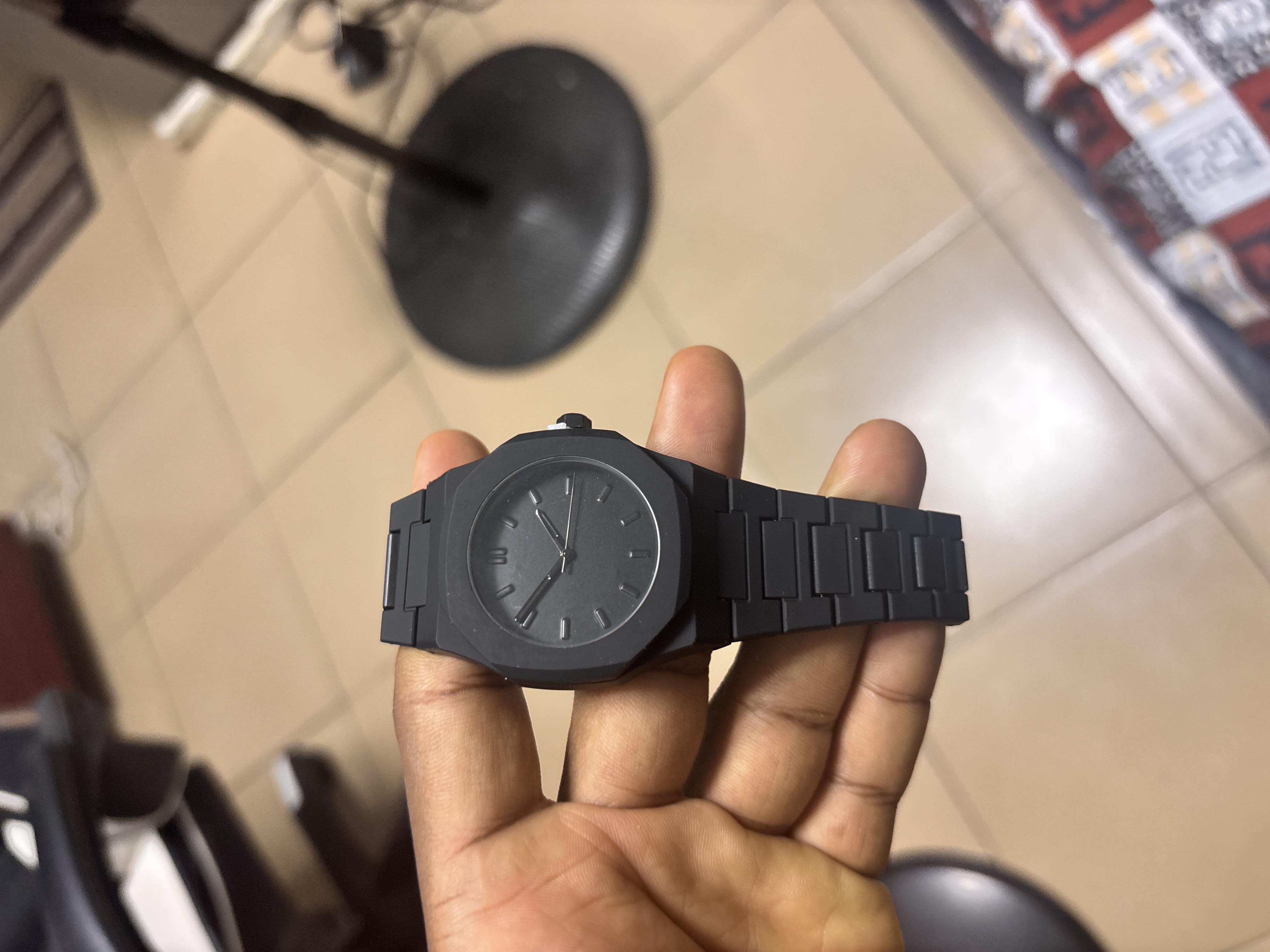 Valenzo Minimalist Geometric Dial Fashion Wrist Watch 8