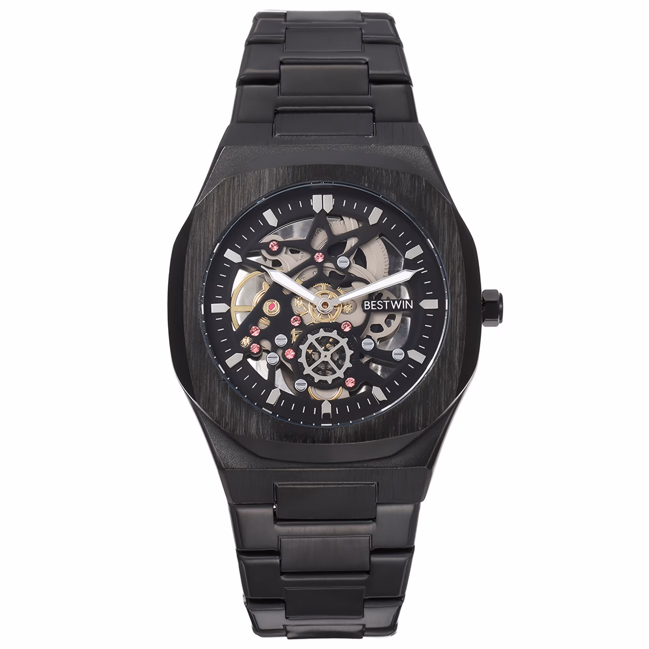 Bestwin Skeleton Mechanical Watch 1