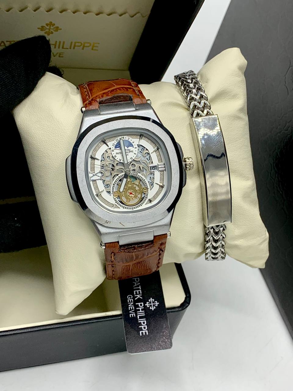 Skeleton Tourbillon Style Watch Patek Philippe 2