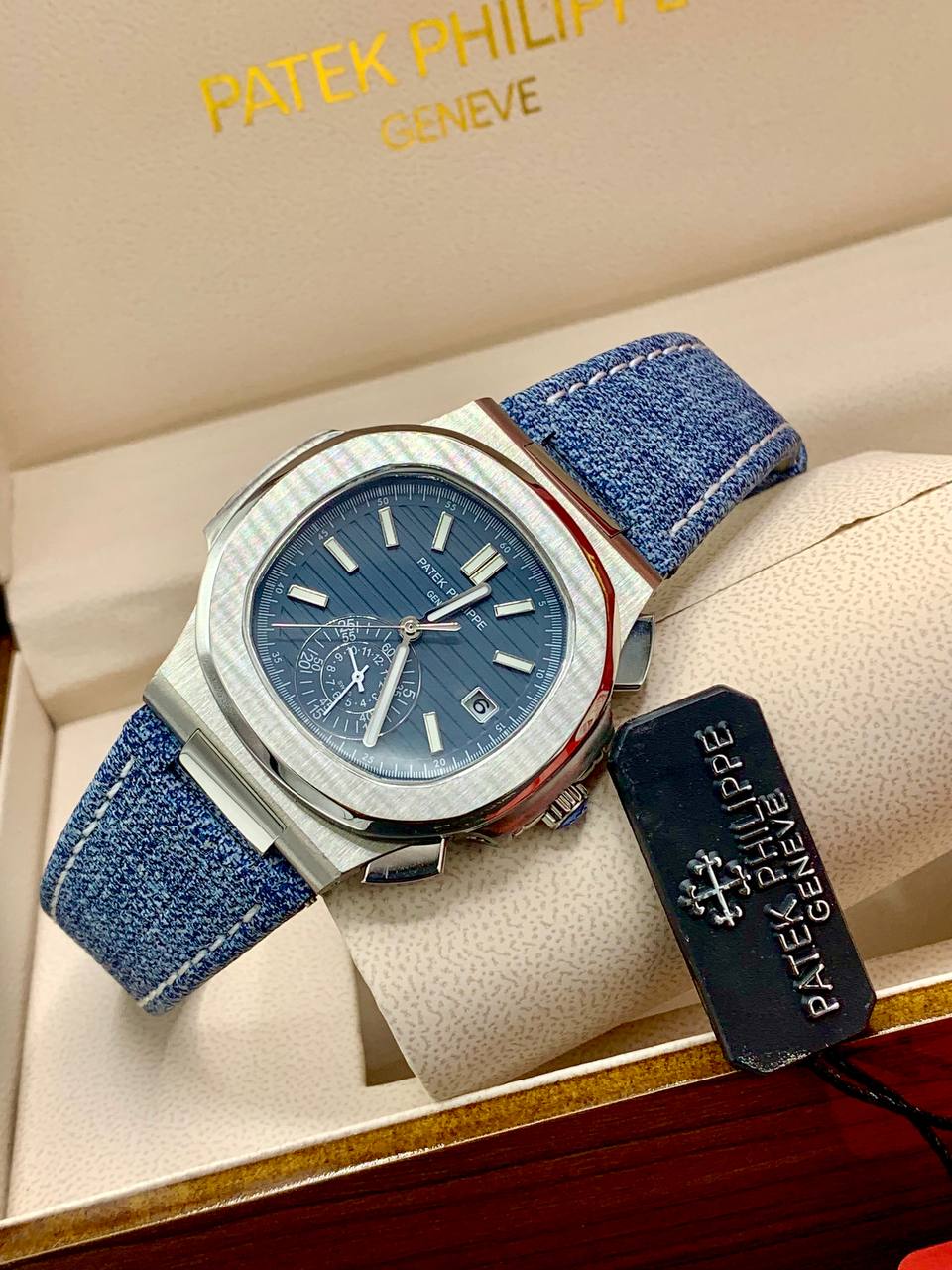 Patek Philippe Nautilus Chronograph 5980G – Denim Blue Edition 2