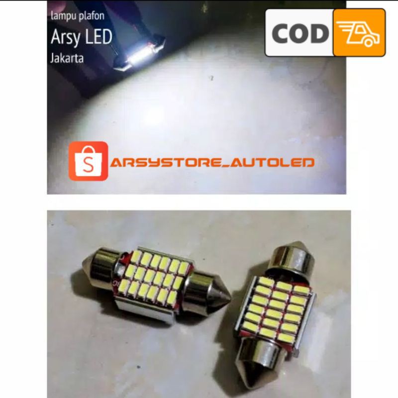 AR-C31301418H Lampu LED Plafon Kabin Avanza Xenia Ertiga Calya Sigra Agya Ayla etios Mobil