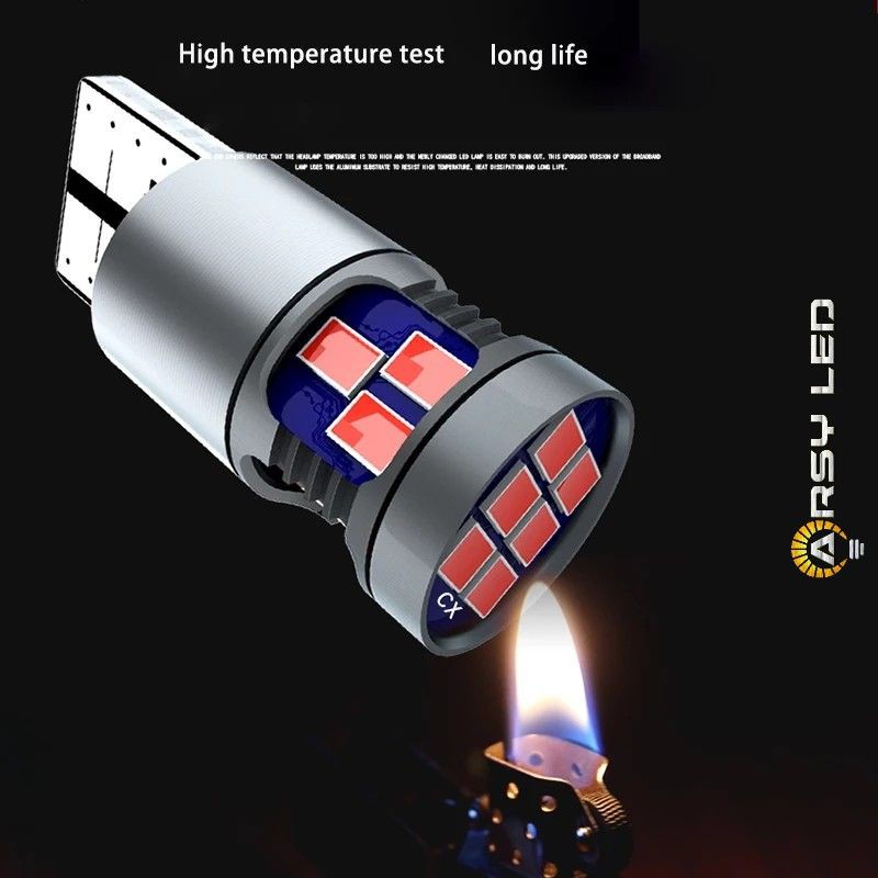 ARSY LED T10 Lampu Senja Sein Motor Mobil ATOMIC canbus Extrime Bright