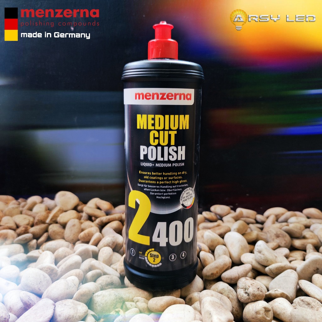 Repack Menzerna Medium Cut Polish 2400 Kompon Halus Poles GERMANY
