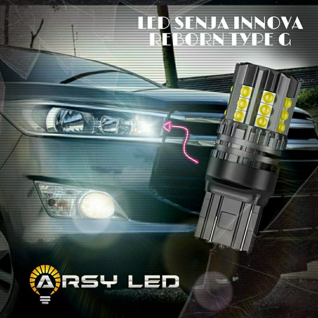 ARSYLED Lampu Senja Innova Reborn tipe G T20 Anti Konslet CREE 24 GEAR