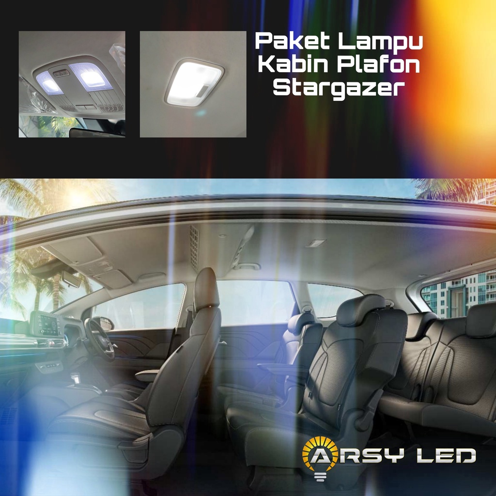 ARSYLED Lampu LED STARGAZER Plafon Kabin Sein Rem Mundur Plat nomor