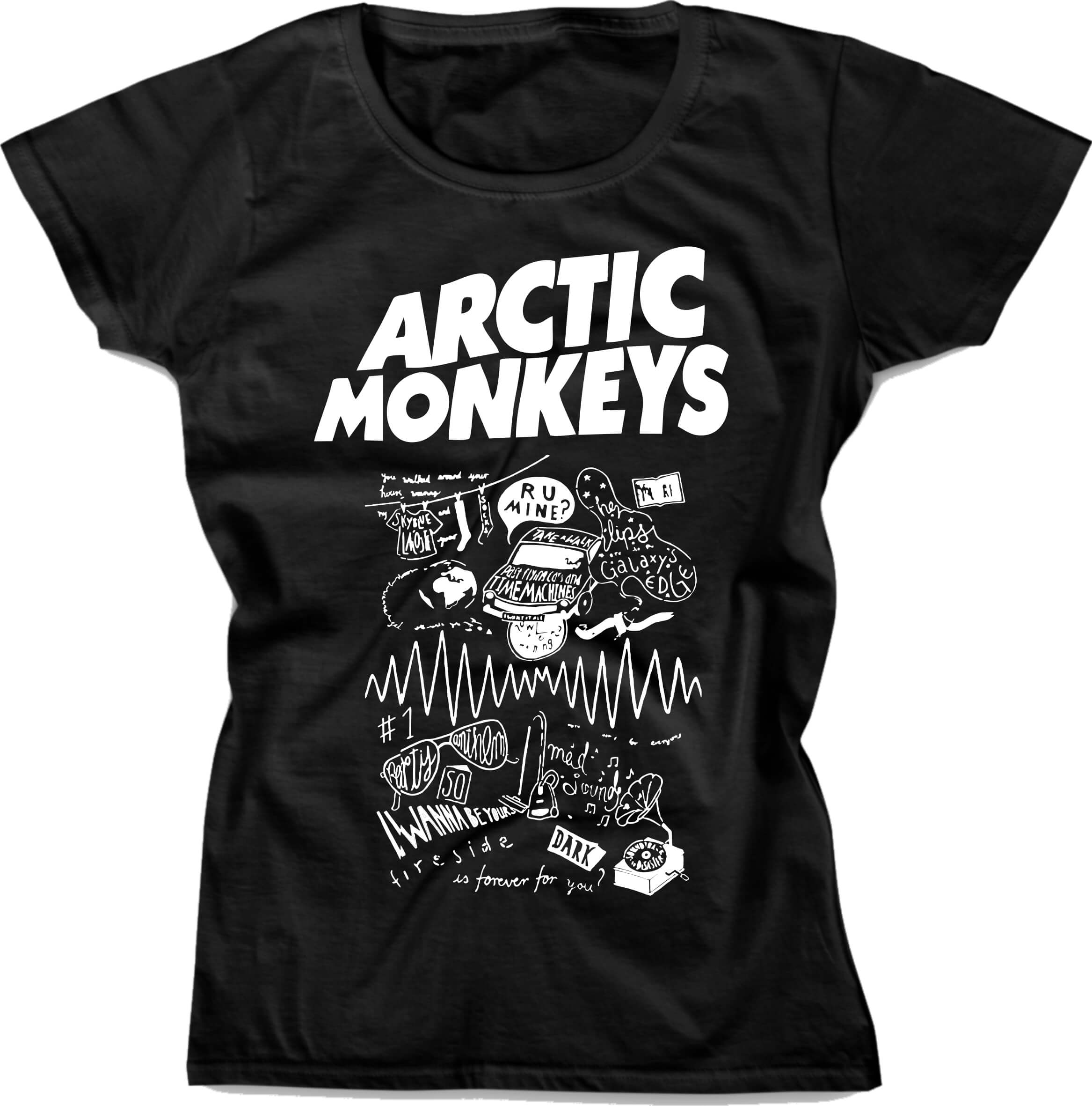  Bold Bloc Design - Arctic Monkeys R U Mine? Letra de la canción  Disco de vinilo musical 35.4 x 35.4 in, caja de impresión artística  enmarcada para colgar en la pared