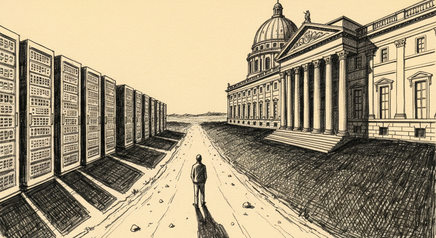 When AI Compounds Faster Than Governance Can Steer It, Value Concentrates, Forecasts Fail, and Institutions Build Walls