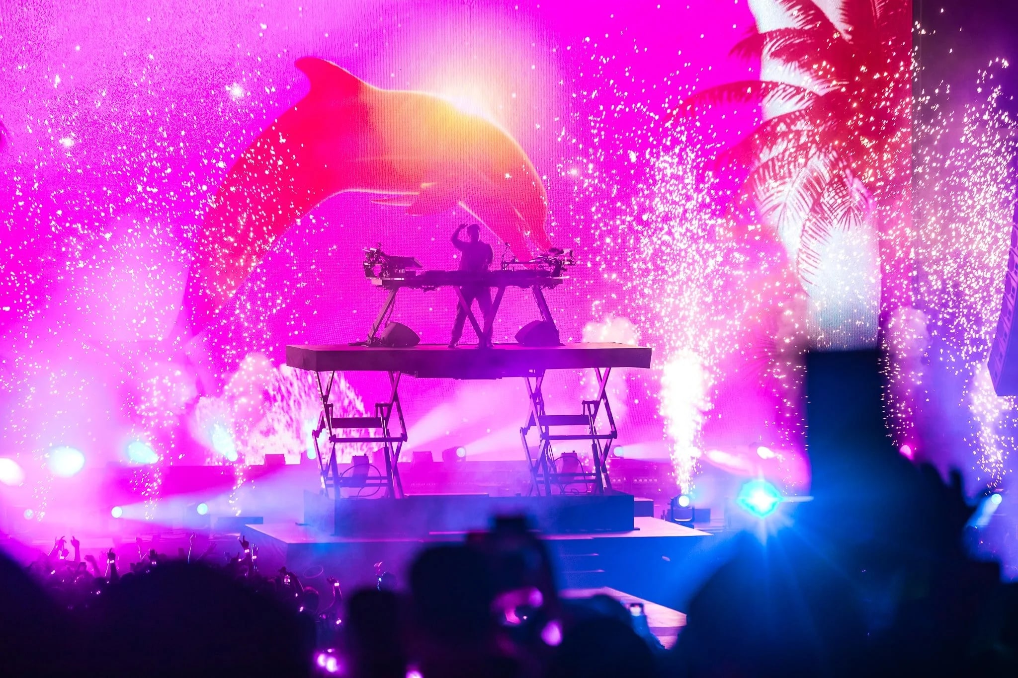 Kygo Sphere Las Vegas show visuals by Comix