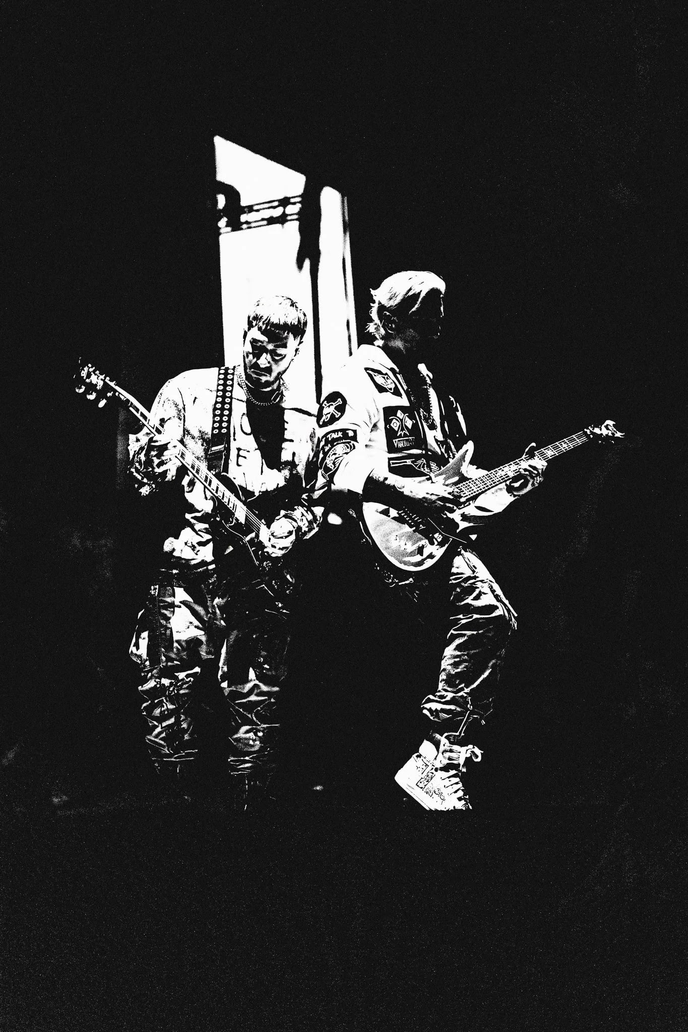 Avenged Sevenfold tour stage visuals by Comix
