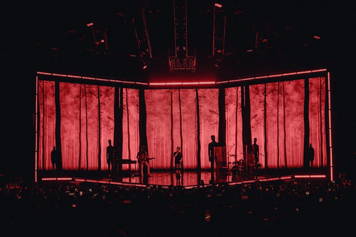 Billie Eilish Sphere Las Vegas show visuals by Comix