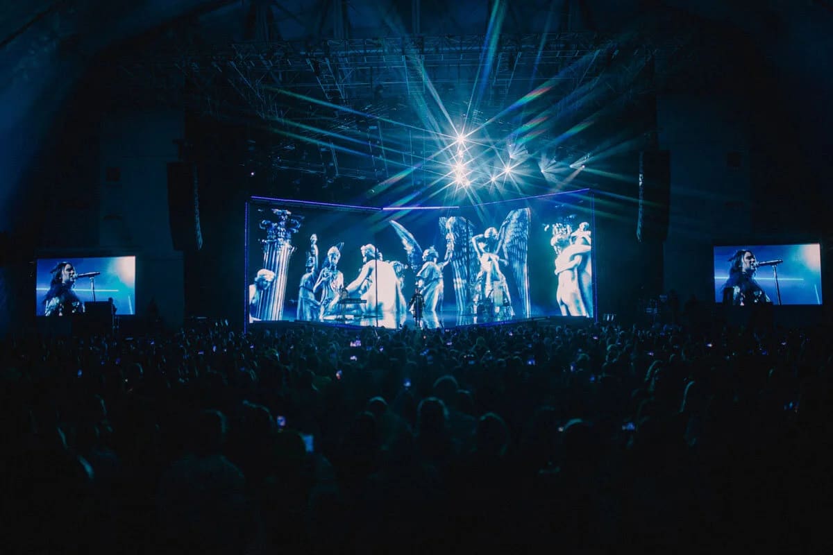 Billie Eilish Sphere Las Vegas show visuals by Comix
