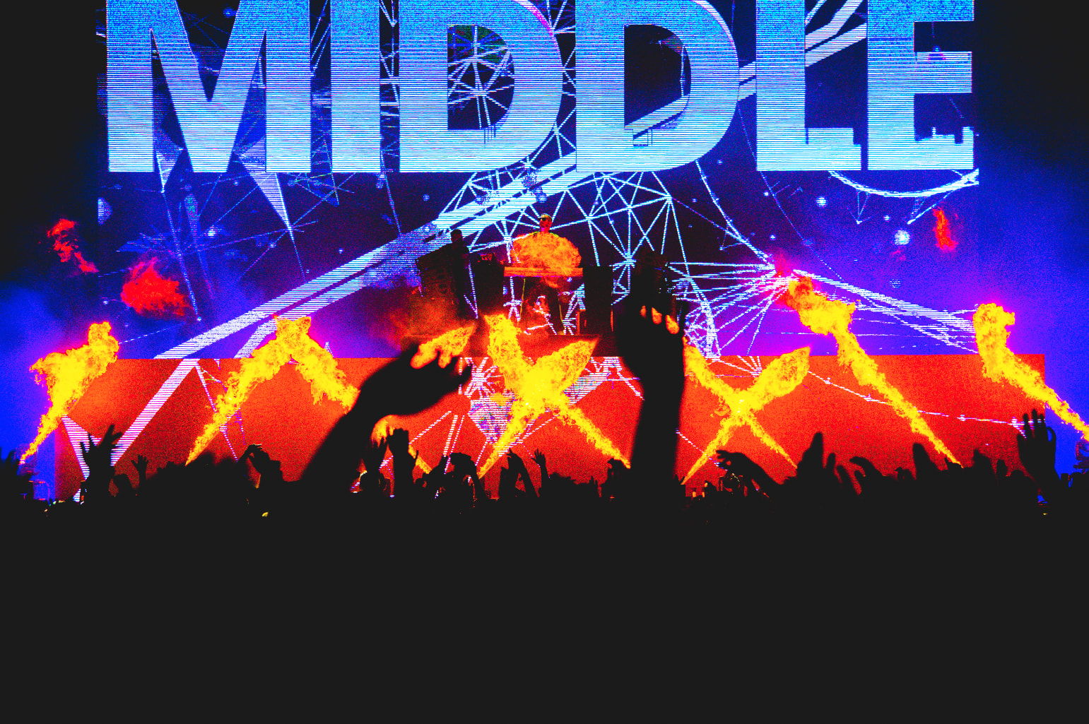 DJ Snake live show visuals by Comix