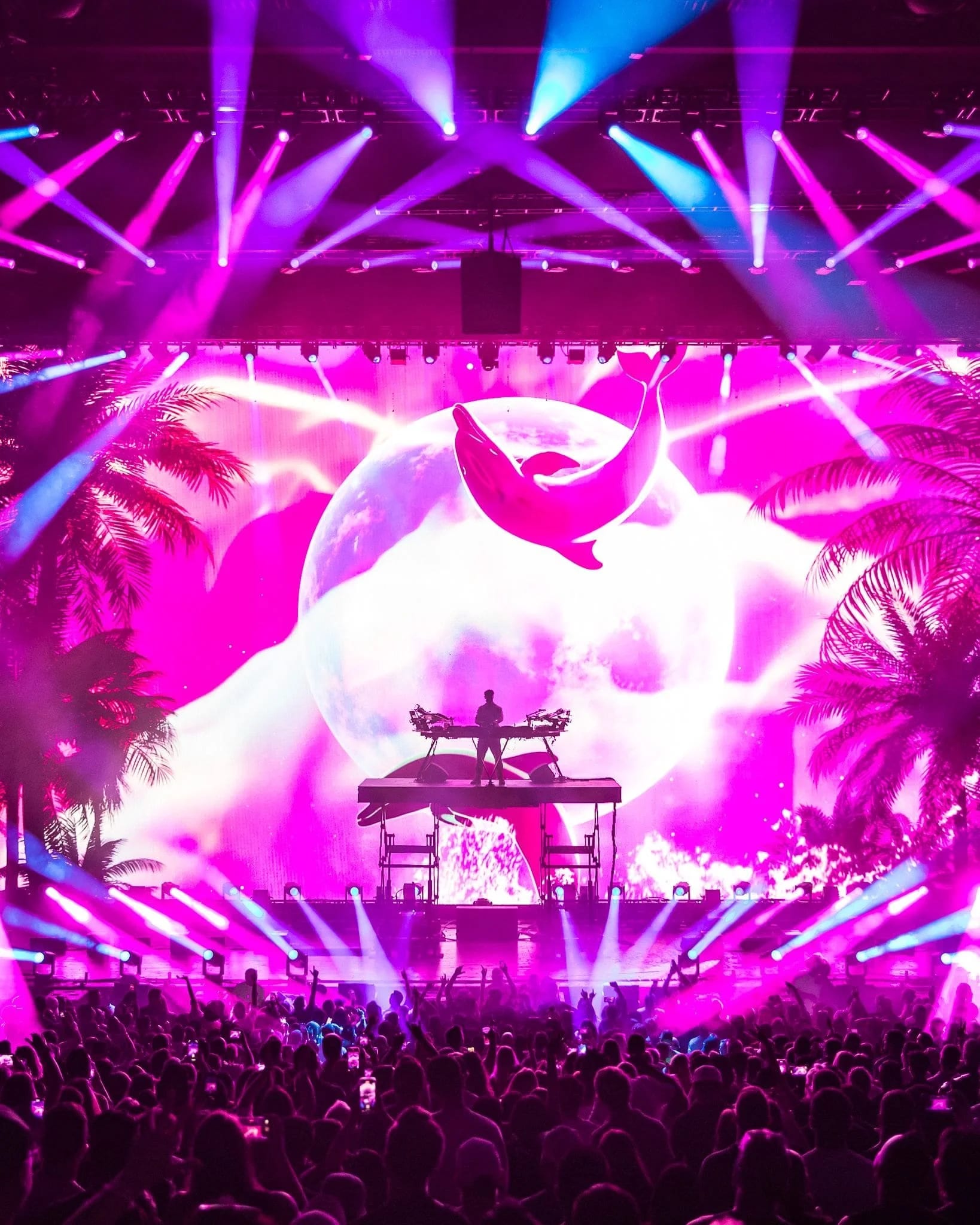 Kygo Sphere Las Vegas show visuals by Comix