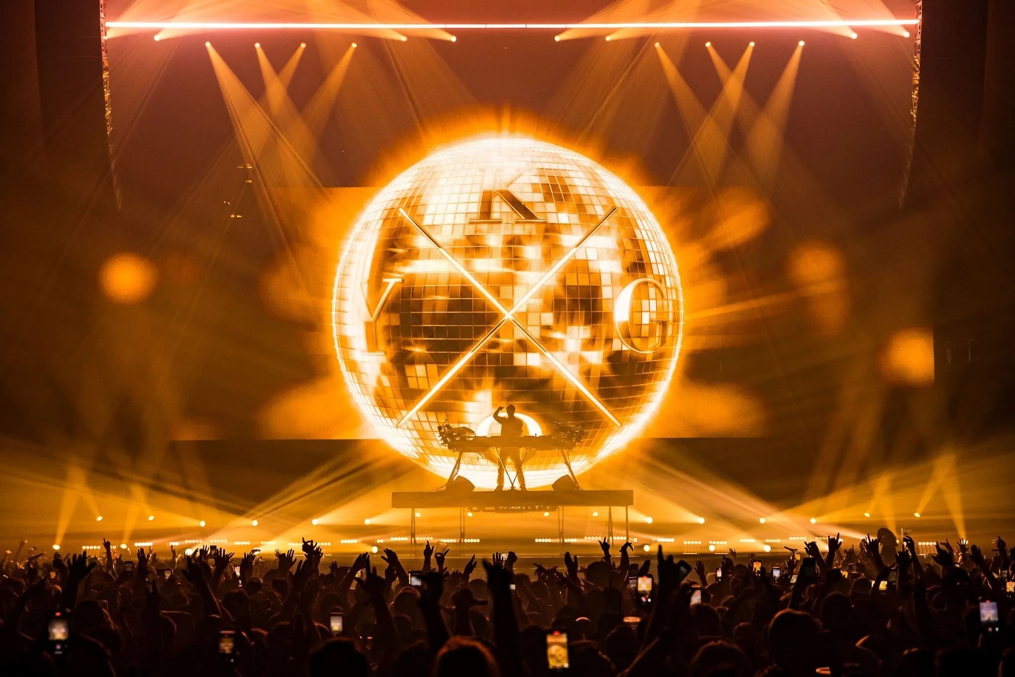 Kygo Sphere Las Vegas show visuals by Comix