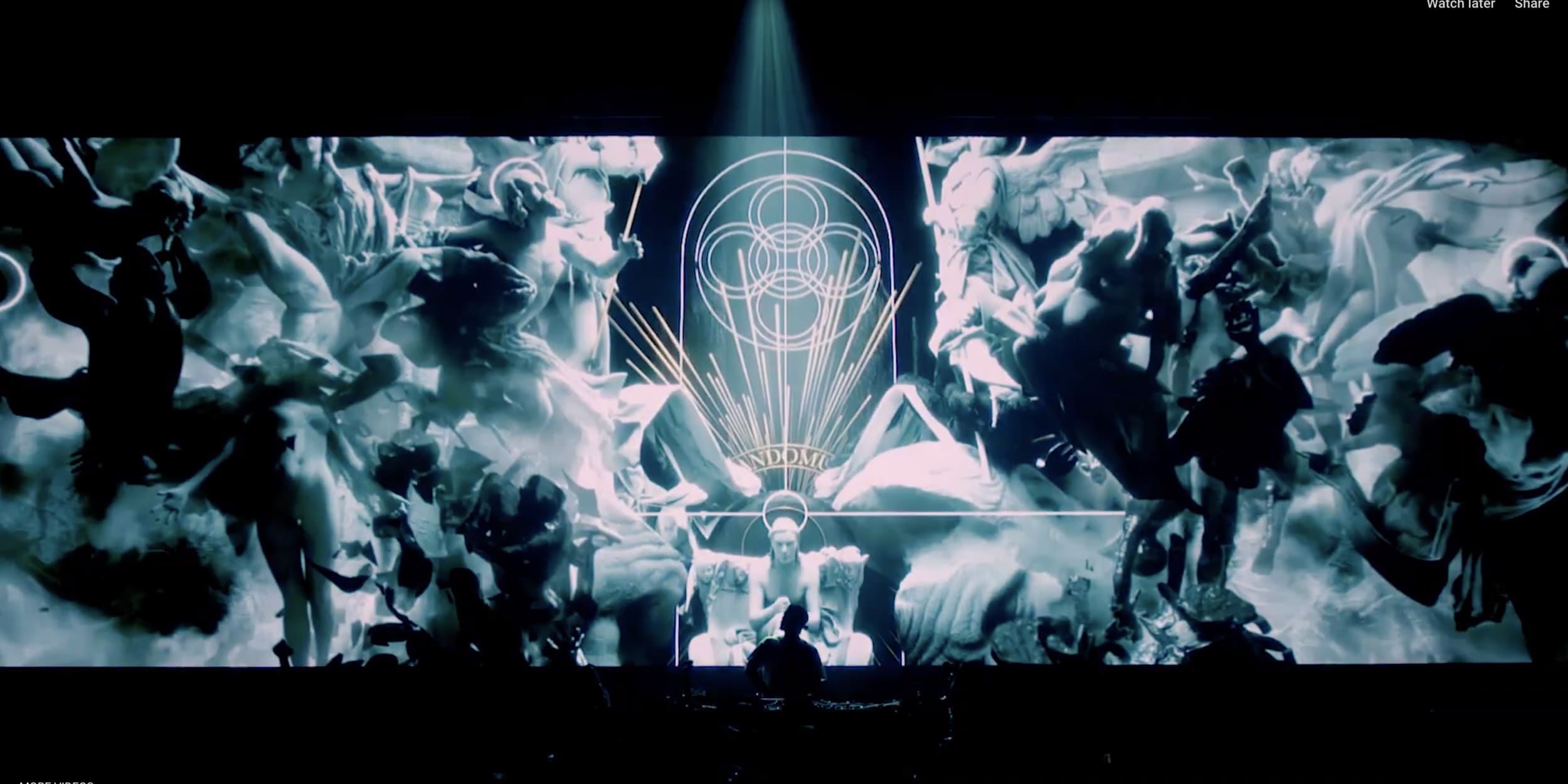 Alesso live show visuals by Comix
