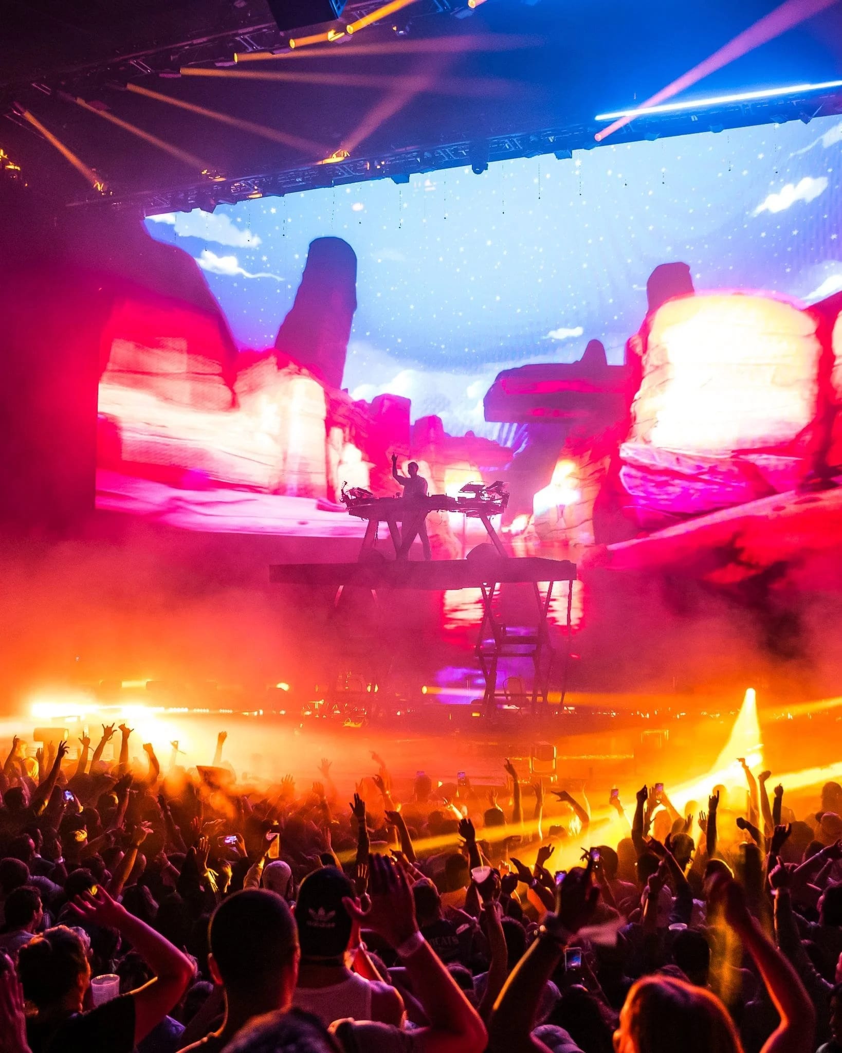 Kygo Sphere Las Vegas show visuals by Comix