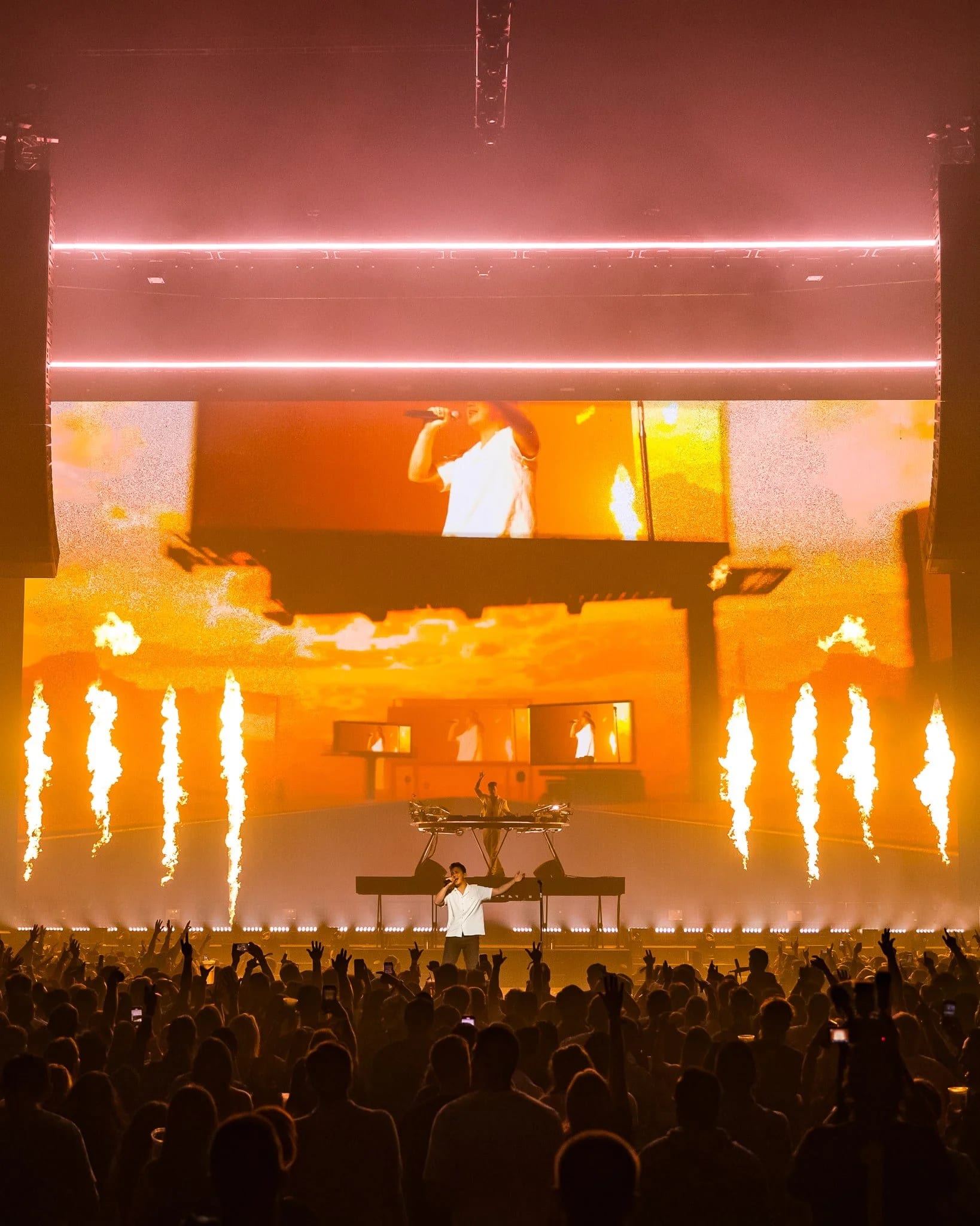 Kygo Sphere Las Vegas show visuals by Comix