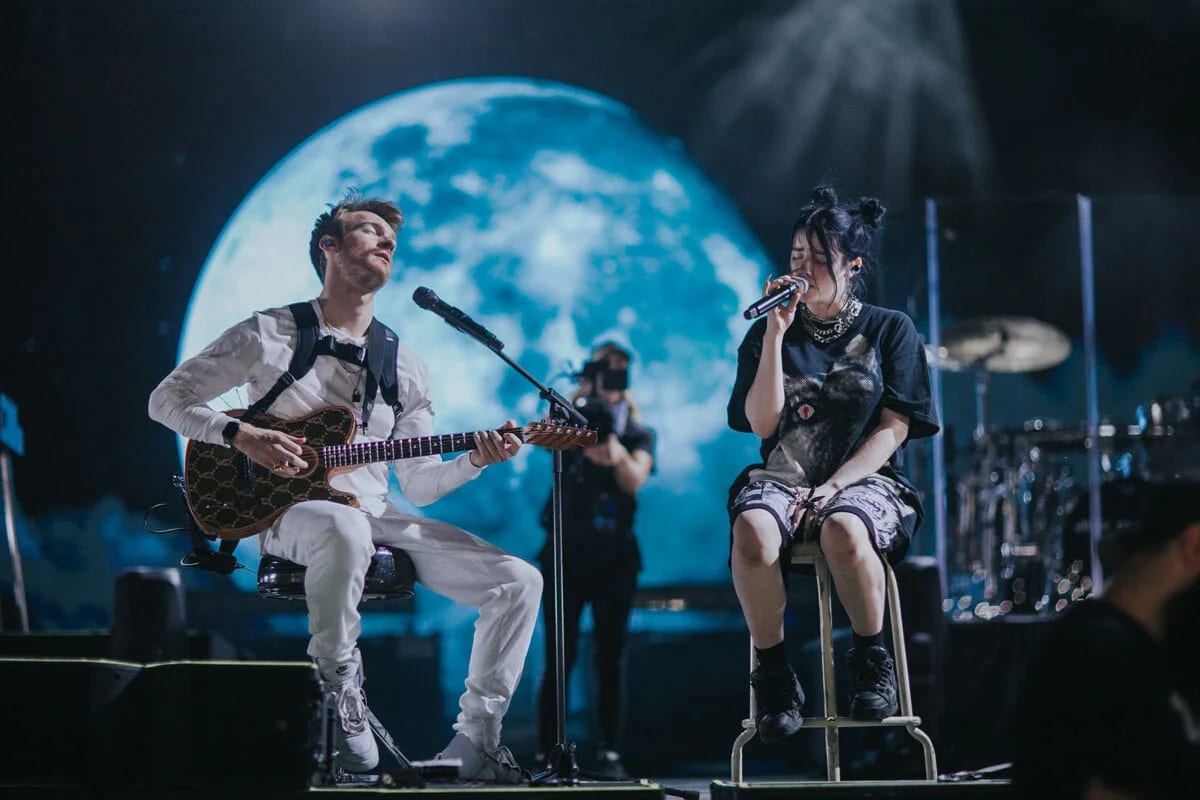 Billie Eilish Sphere Las Vegas show visuals by Comix