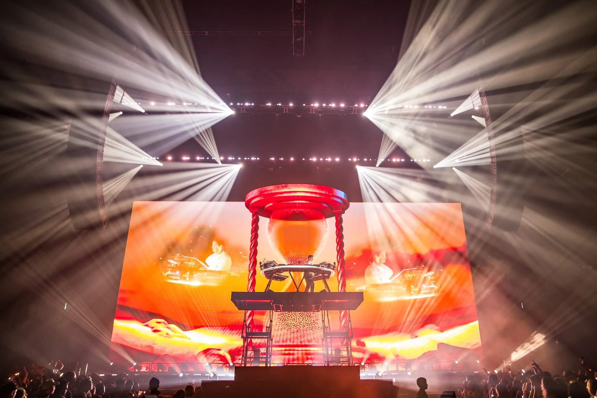 Kygo Sphere Las Vegas show visuals by Comix