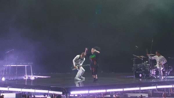 Billie Eilish Sphere Las Vegas show visuals by Comix
