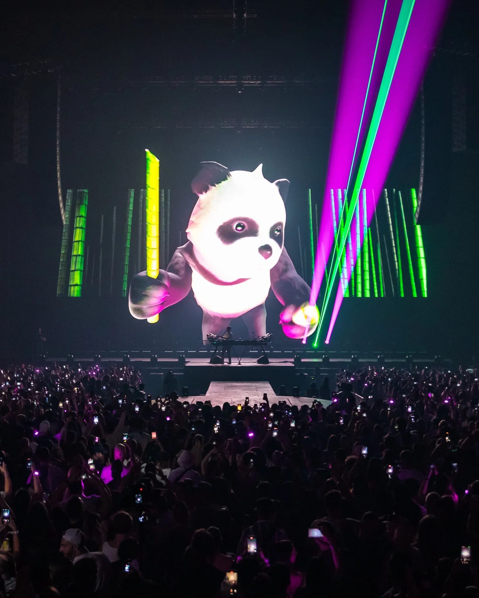 Kygo Sphere Las Vegas show visuals by Comix