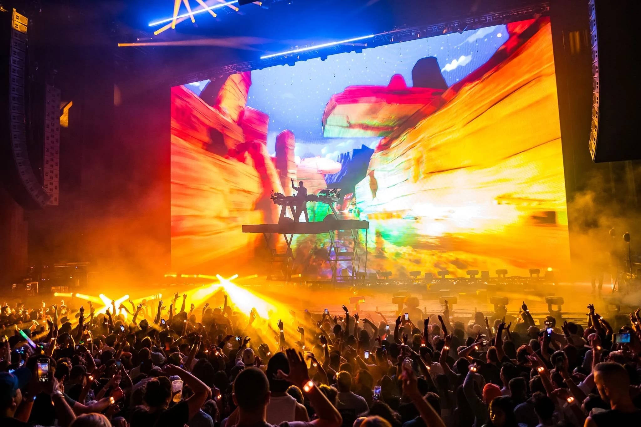 Kygo Sphere Las Vegas show visuals by Comix