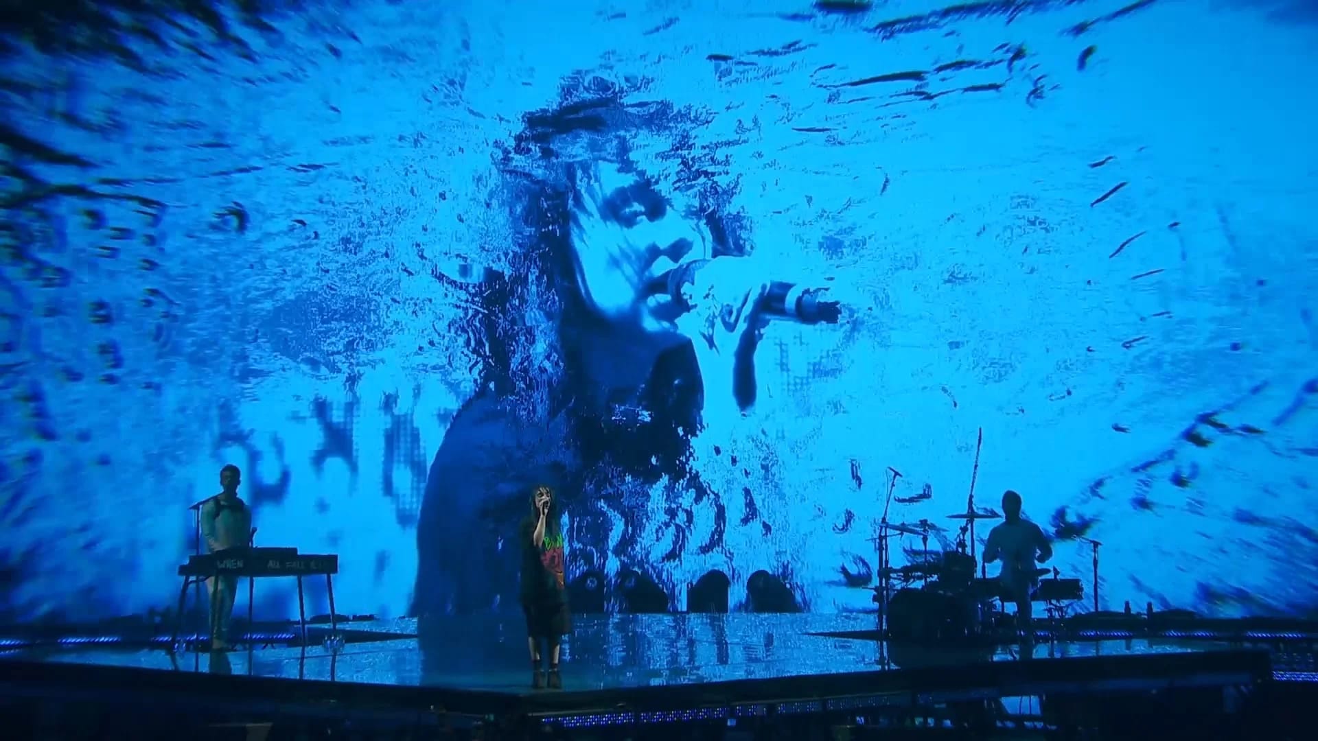Billie Eilish Sphere Las Vegas show visuals by Comix