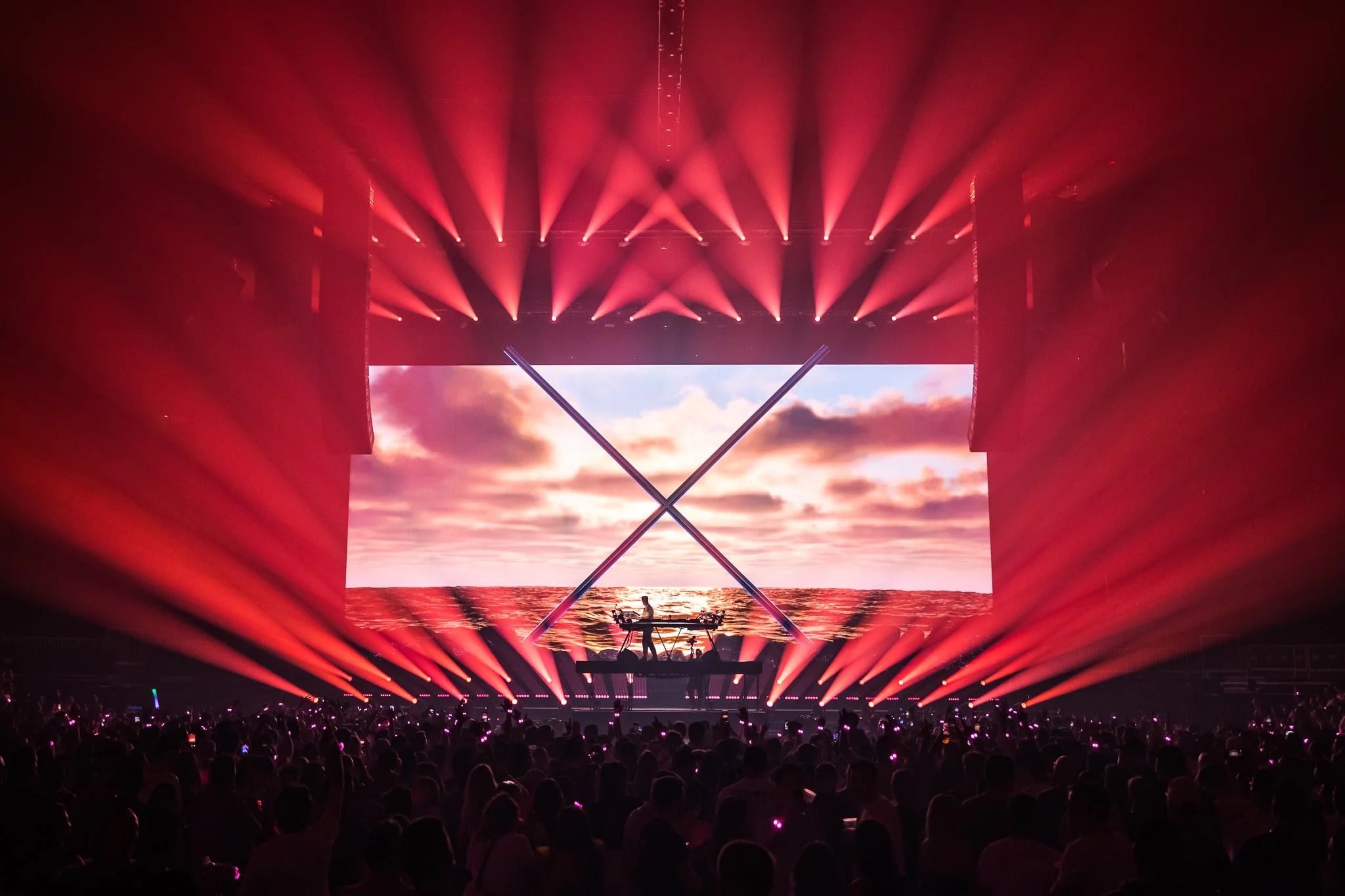 Kygo Sphere Las Vegas show visuals by Comix