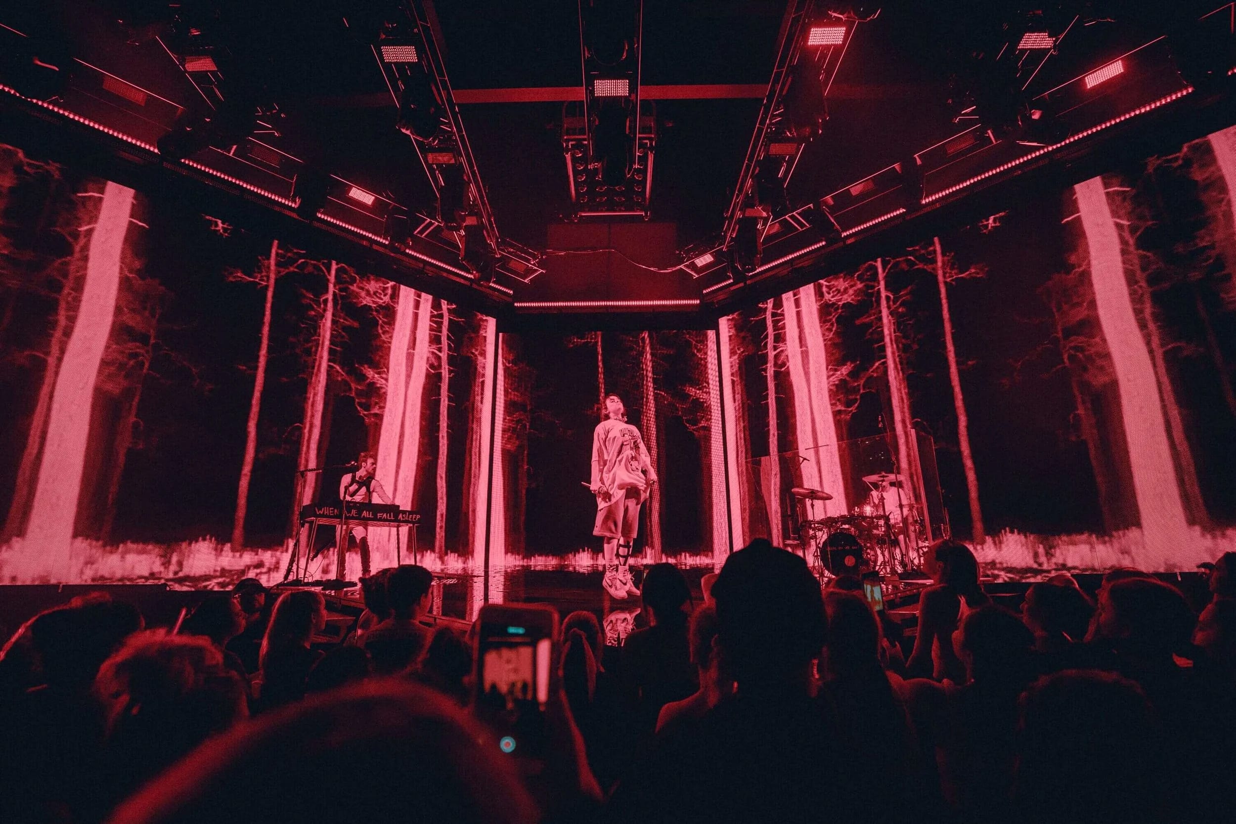 Billie Eilish Sphere Las Vegas show visuals by Comix