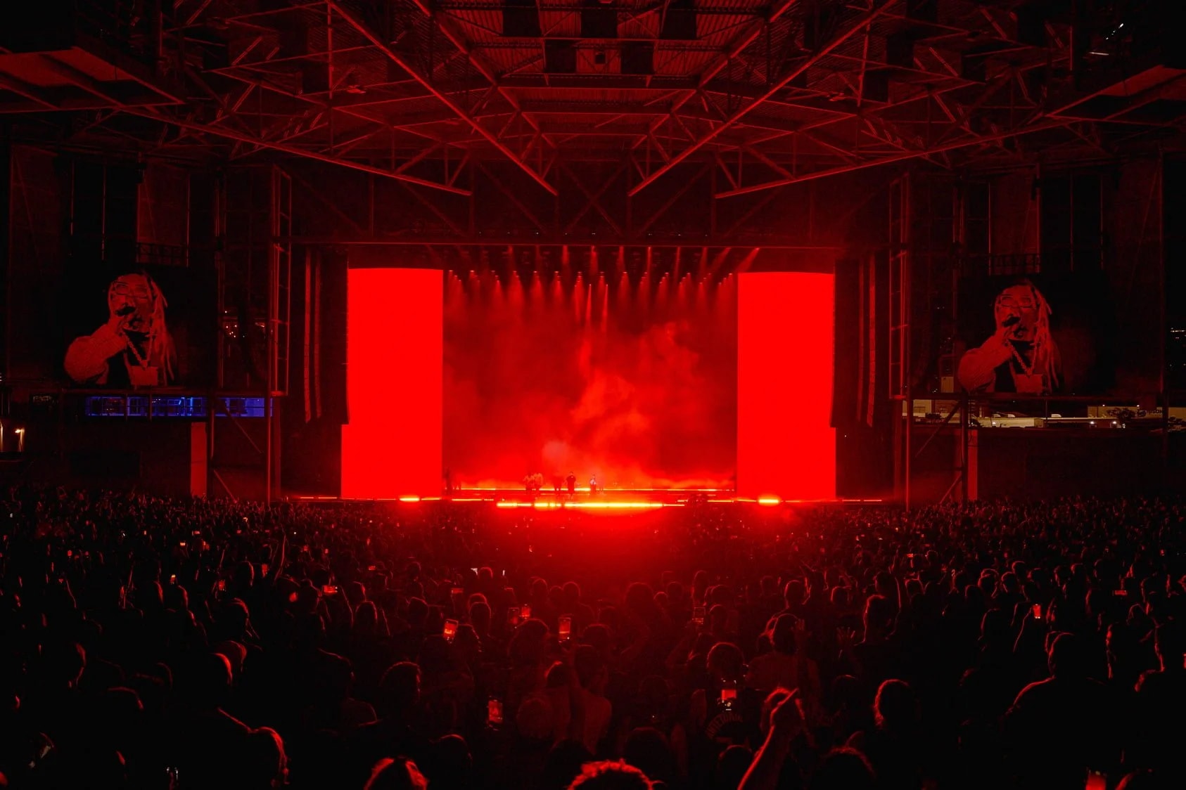 Drake Honestly Nevermind tour visuals by Comix