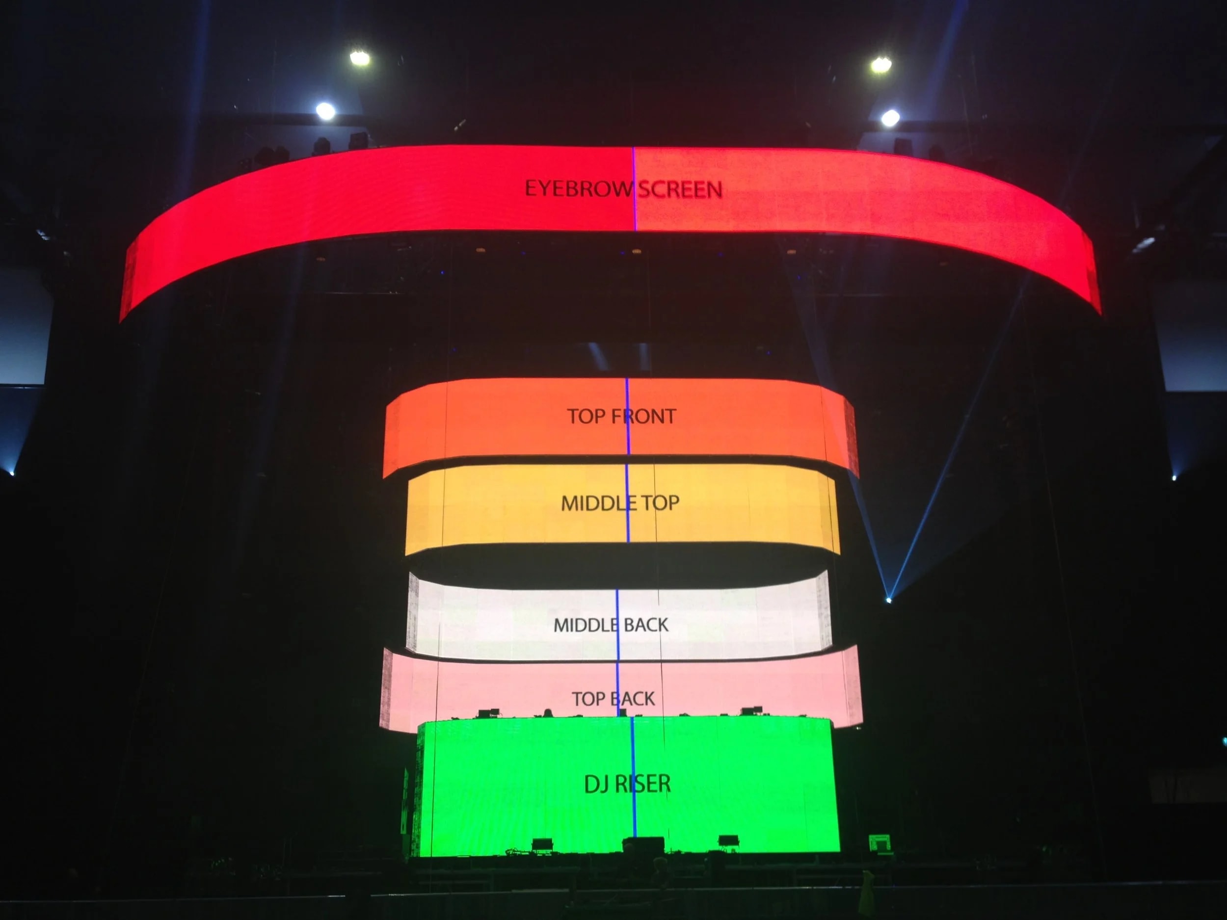 Swedish House Mafia tour visuals by Comix
