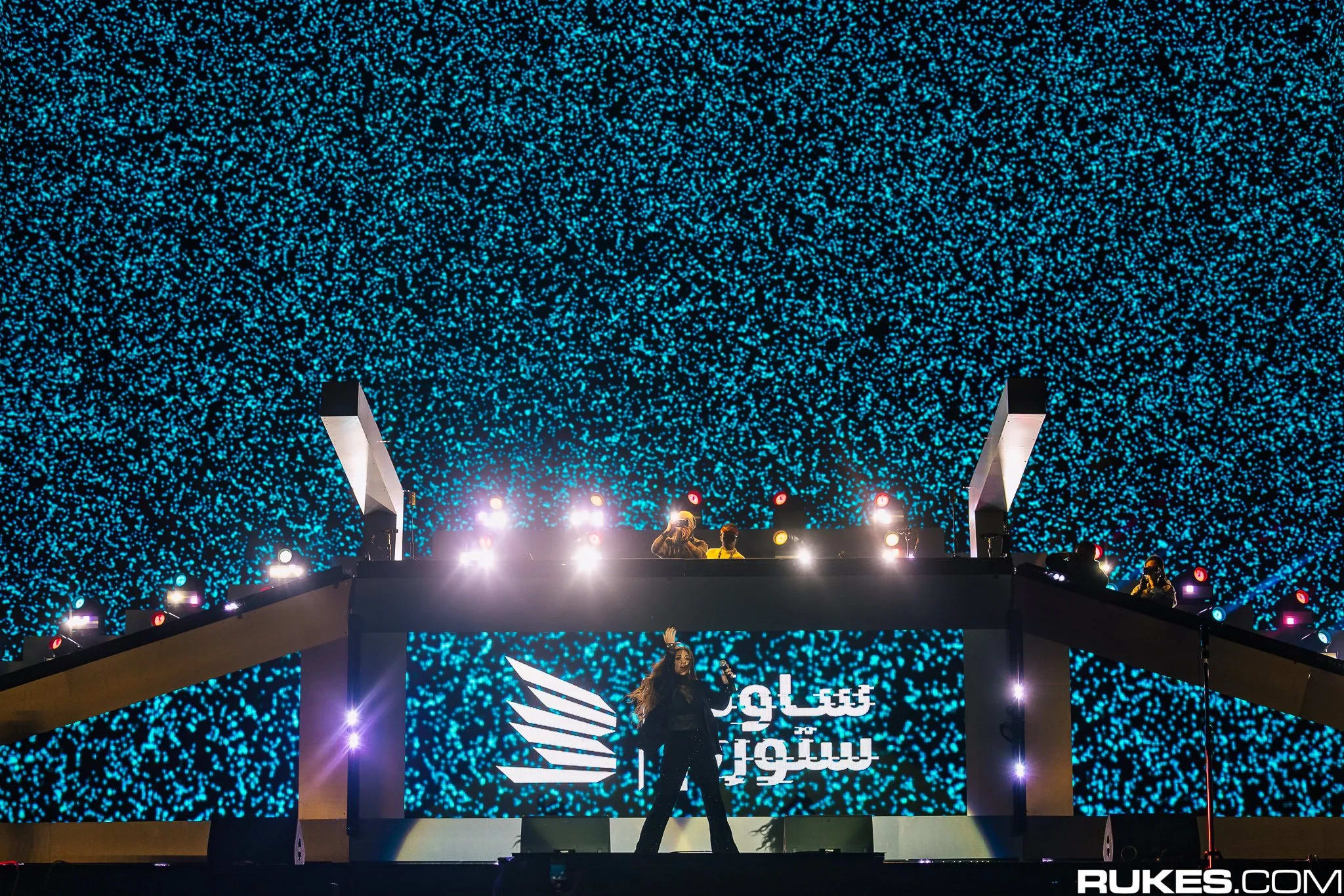 MDL Beast Soundstorm festival visuals by Comix