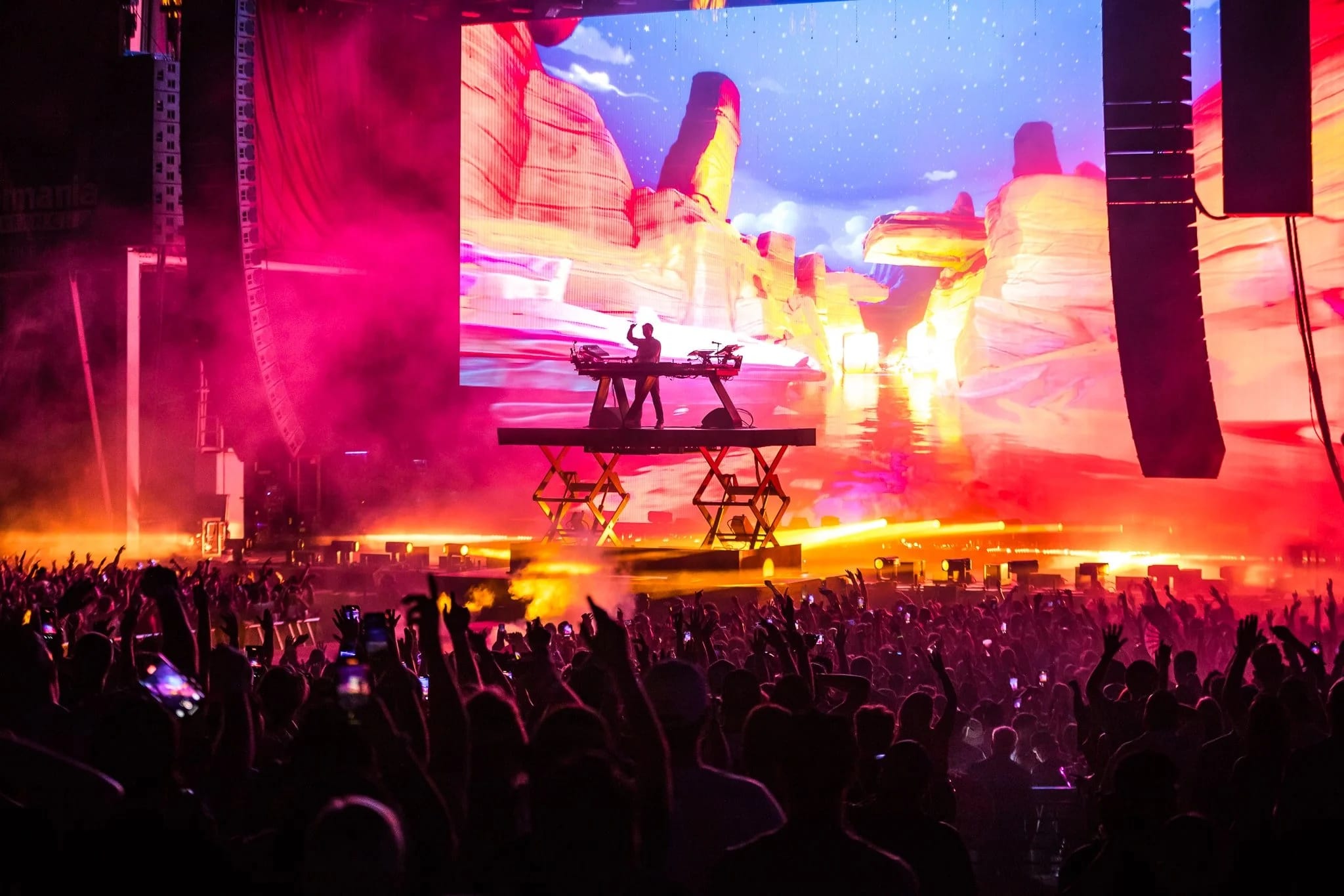 Kygo Sphere Las Vegas show visuals by Comix
