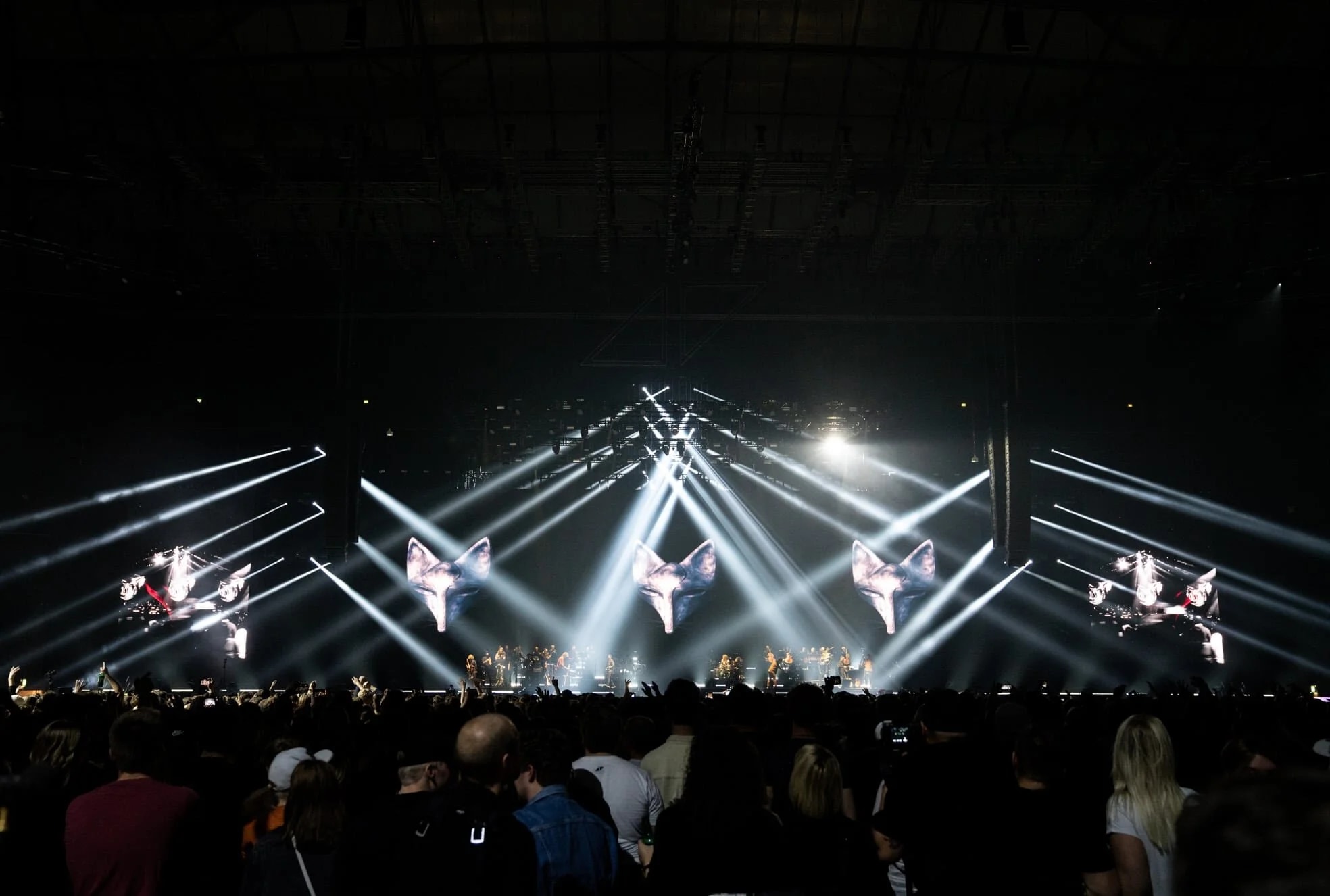 Avicii live tour visuals by Comix