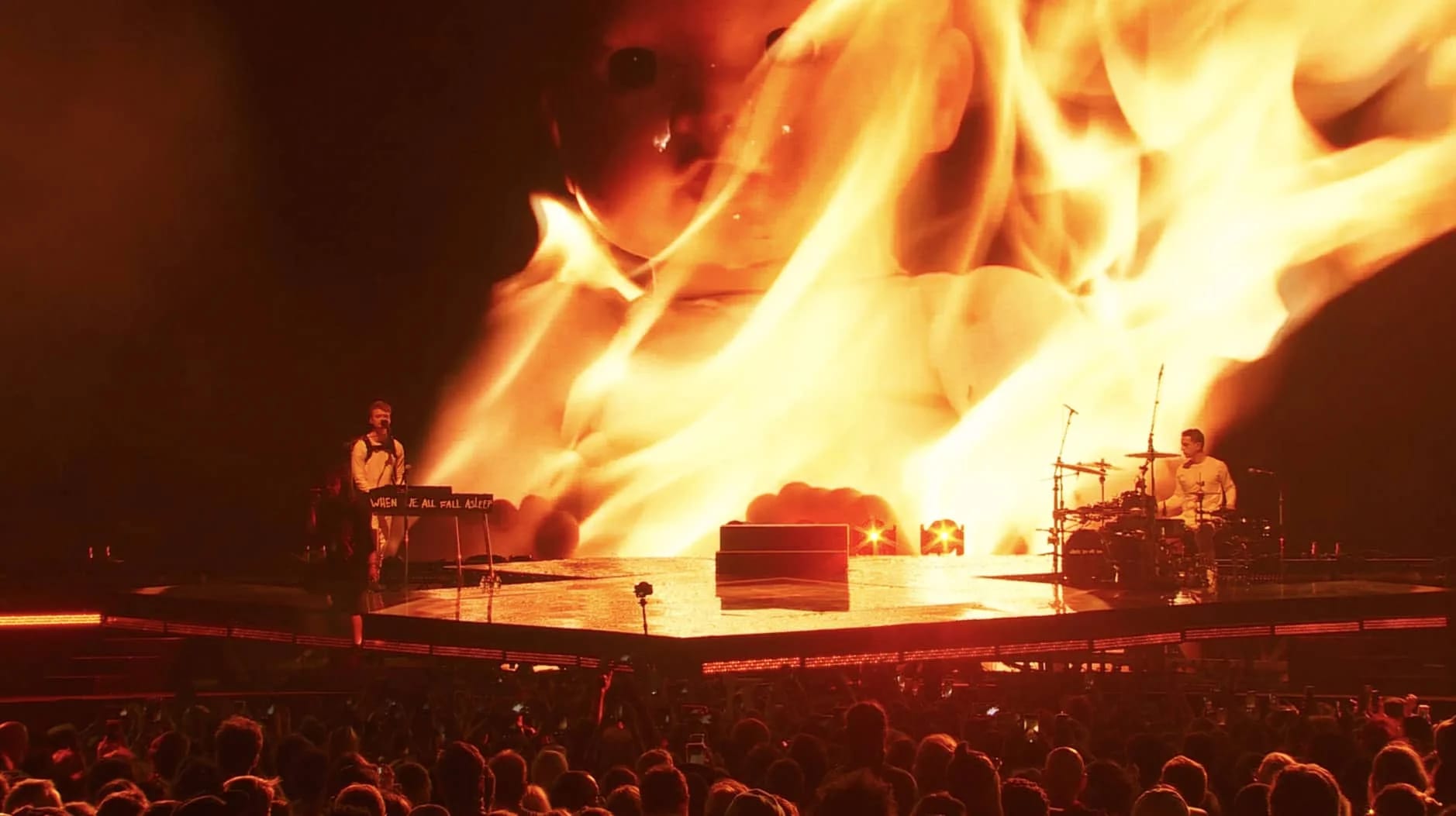 Billie Eilish Sphere Las Vegas show visuals by Comix