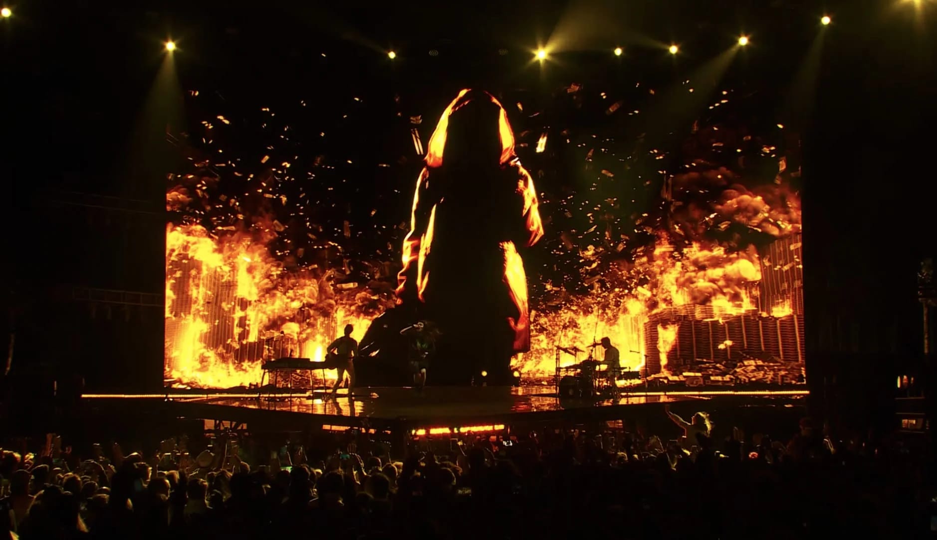 Billie Eilish Sphere Las Vegas show visuals by Comix
