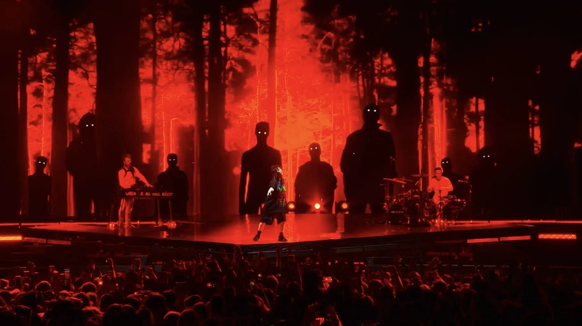 Billie Eilish Sphere Las Vegas show visuals by Comix