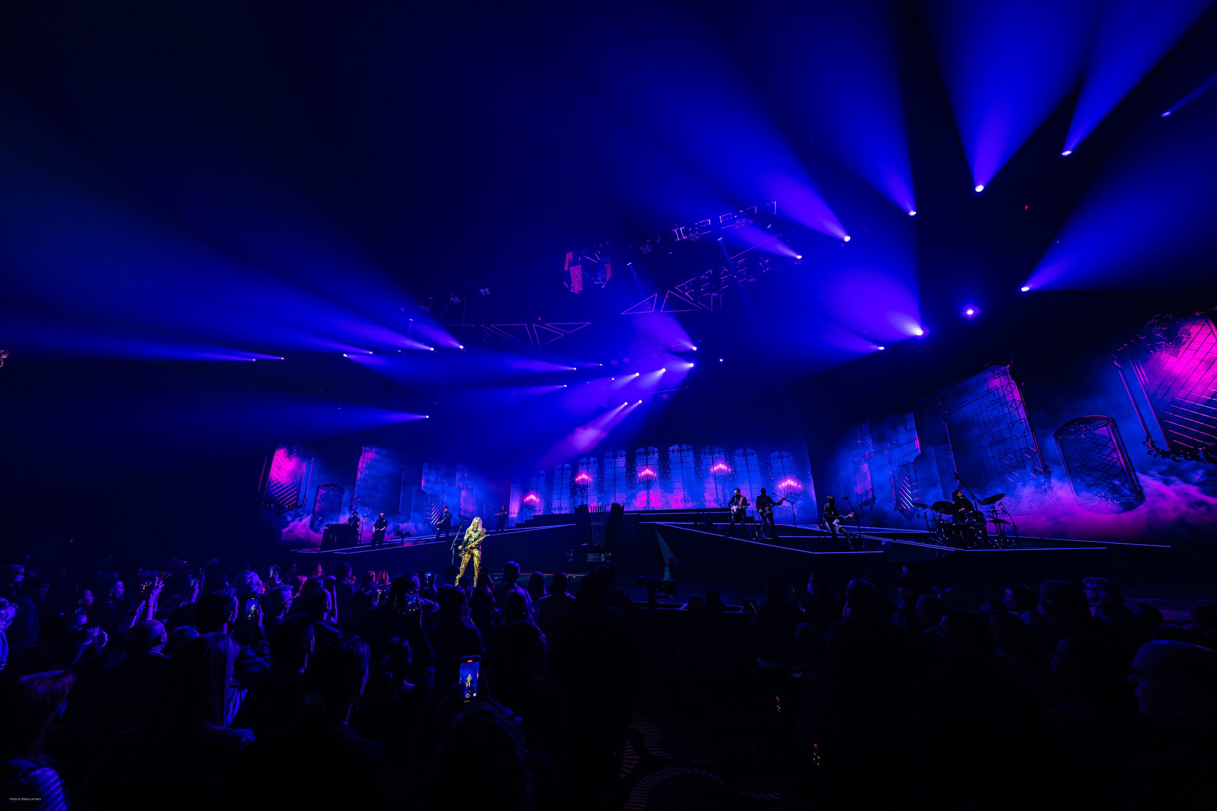 Carrie Underwood Reflection residency Las Vegas visuals by Comix