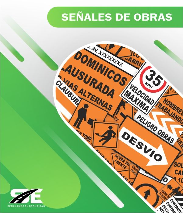SEÑALES PARA OBRAS 