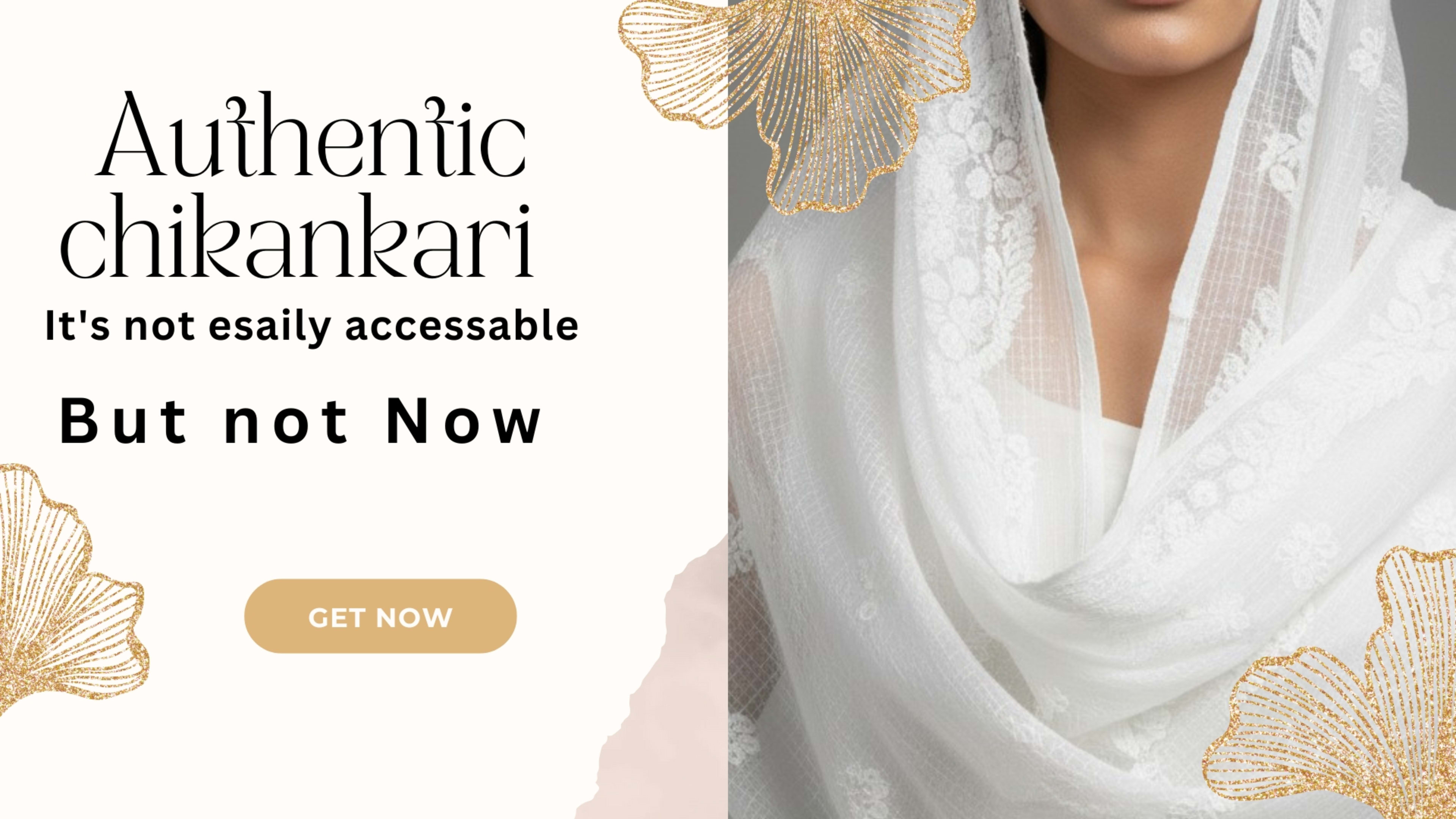 CHIKANKARI AT YOUR FINGERTIPS