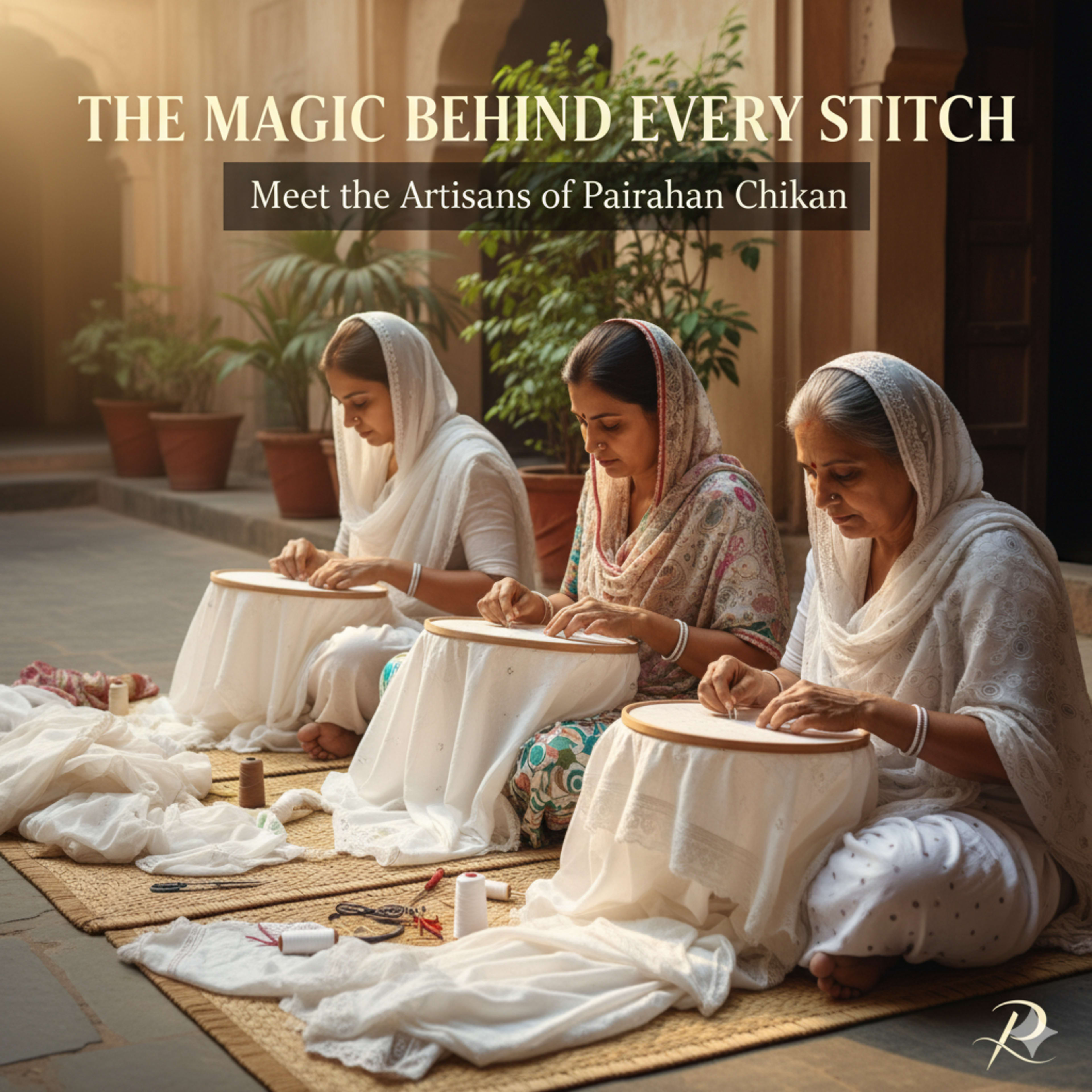 Catalog: The Magic Behind Every Stitch: Meet the Artisans of Pairahan Chikan - Factory Live Chikankari