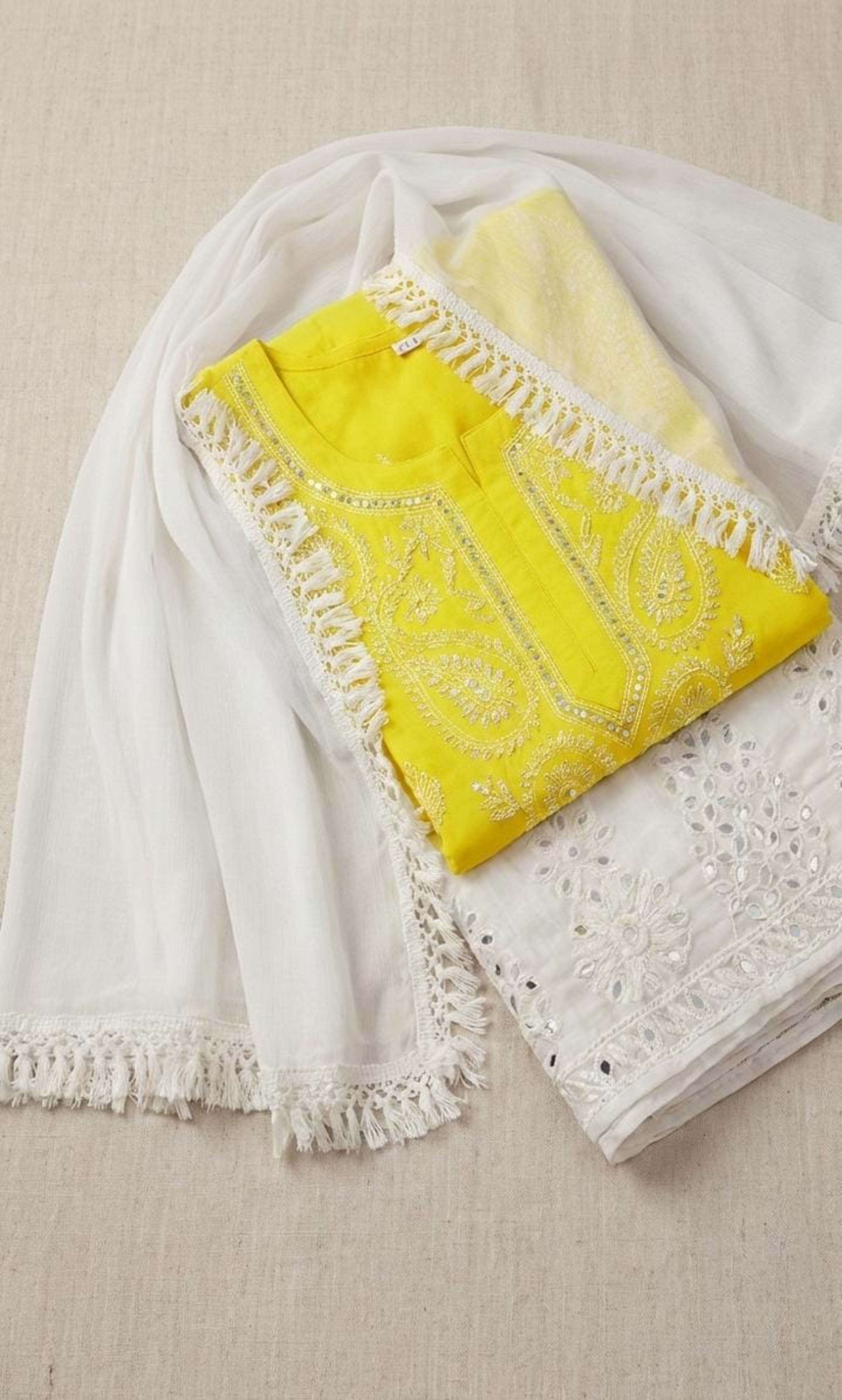 NIGHAT COLLECTION Lucknowi Chikankari - Full view 4