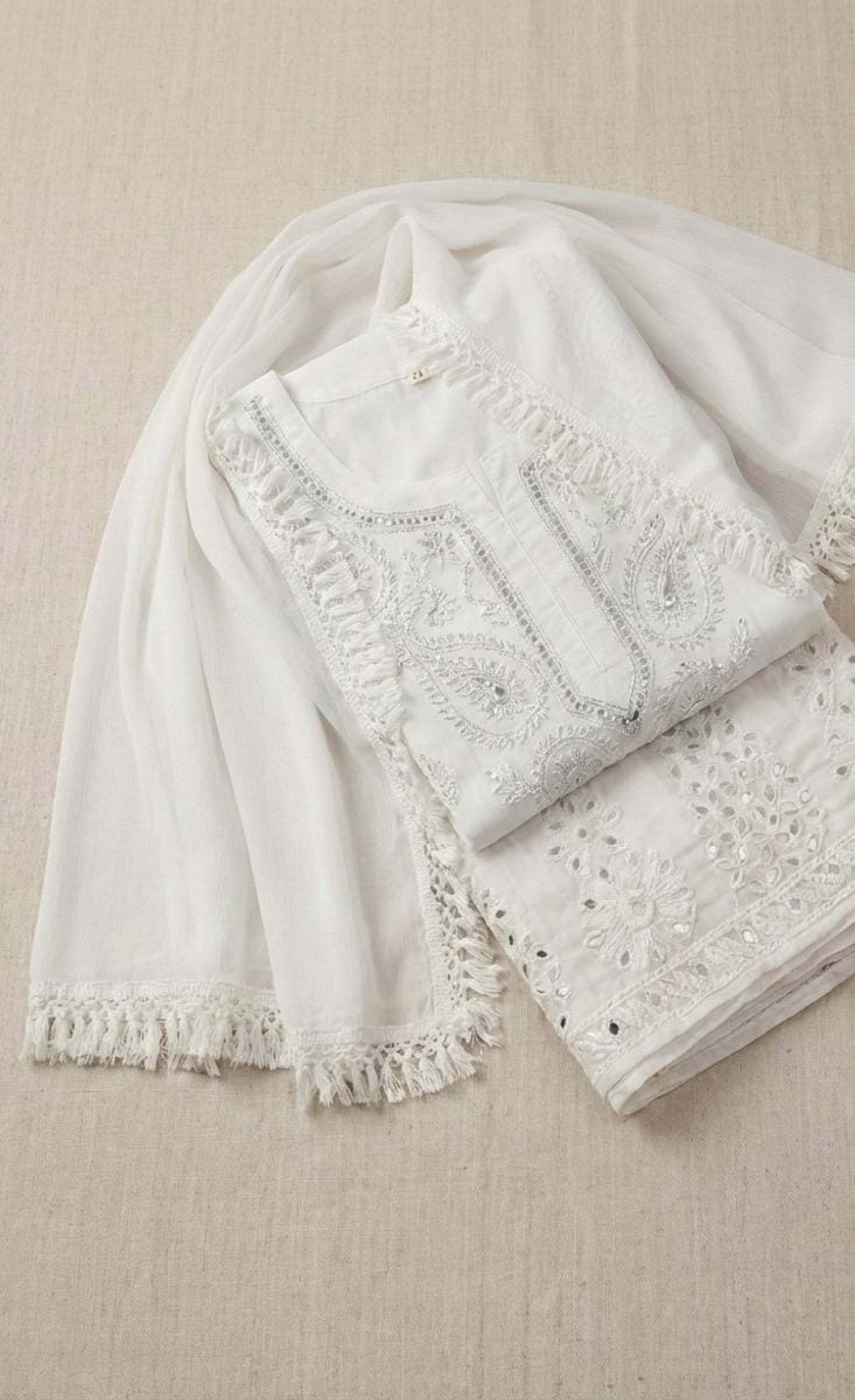 NIGHAT COLLECTION Lucknowi Chikankari - Full view 11